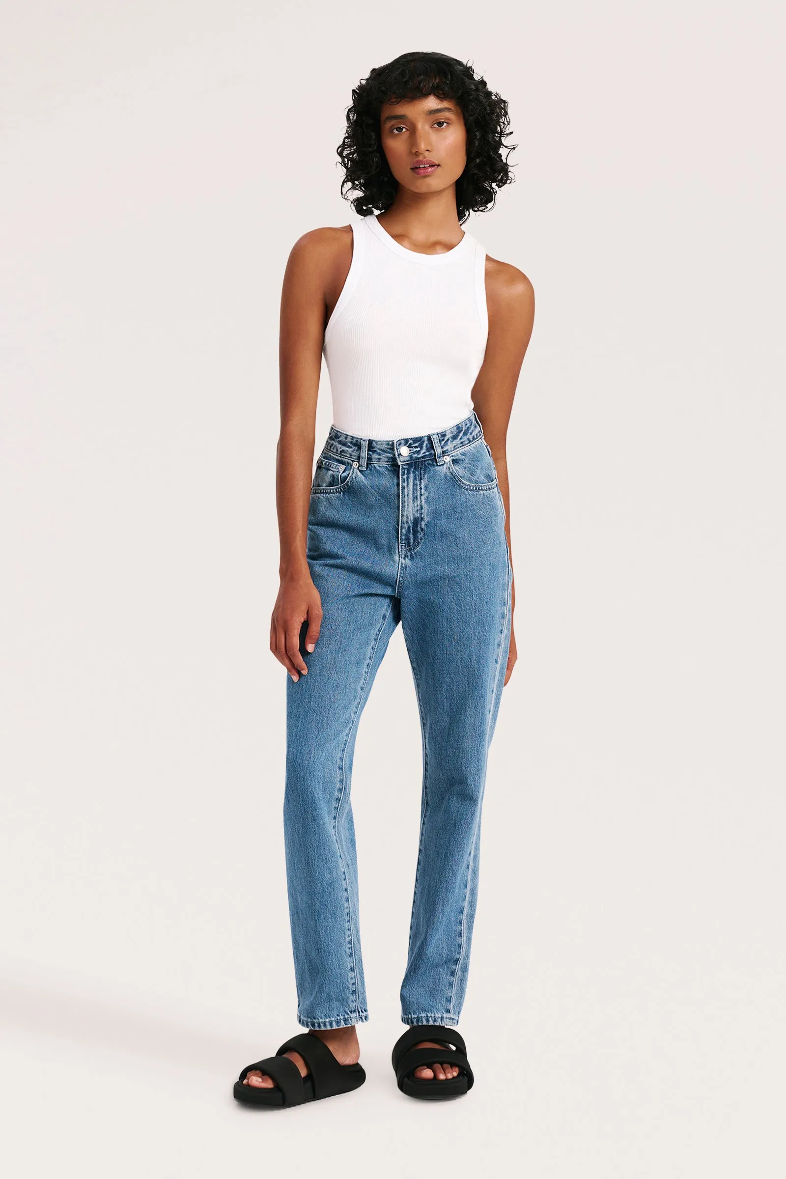 ORGANIC RIB TANK sold by Nude Lucy