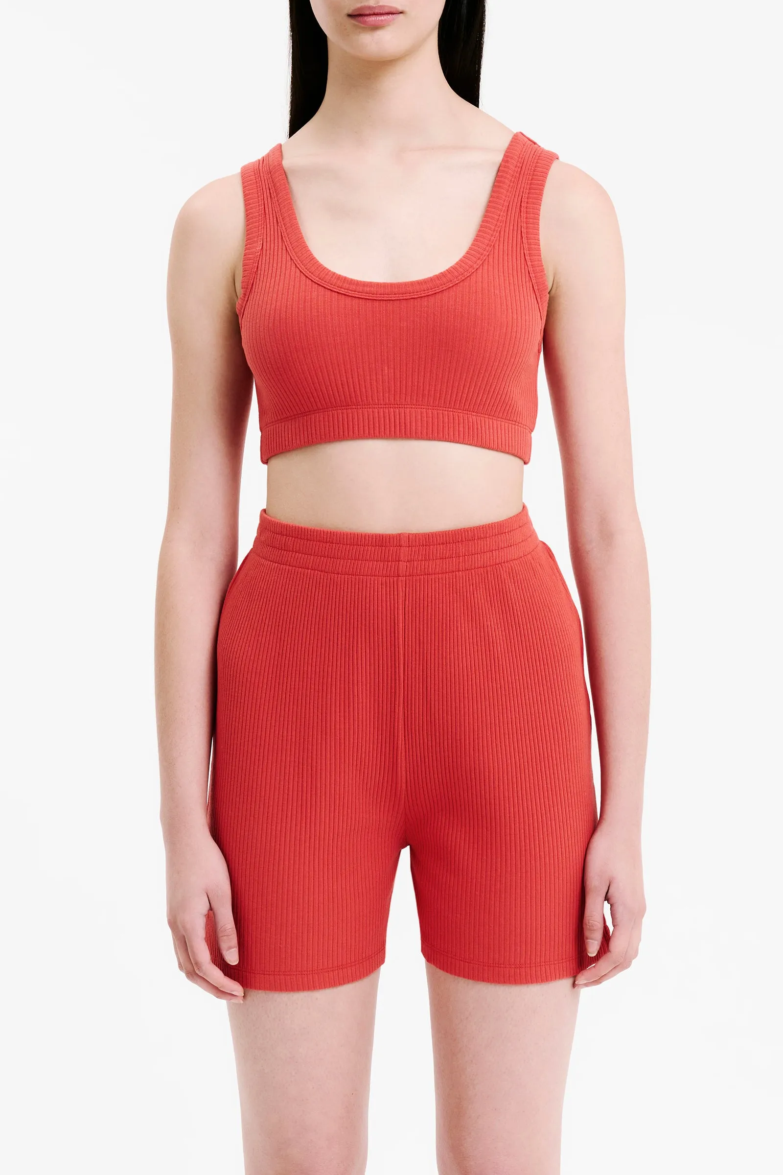 LOUNGE RIB CROP sold by Nude Lucy product image thumbnail 2