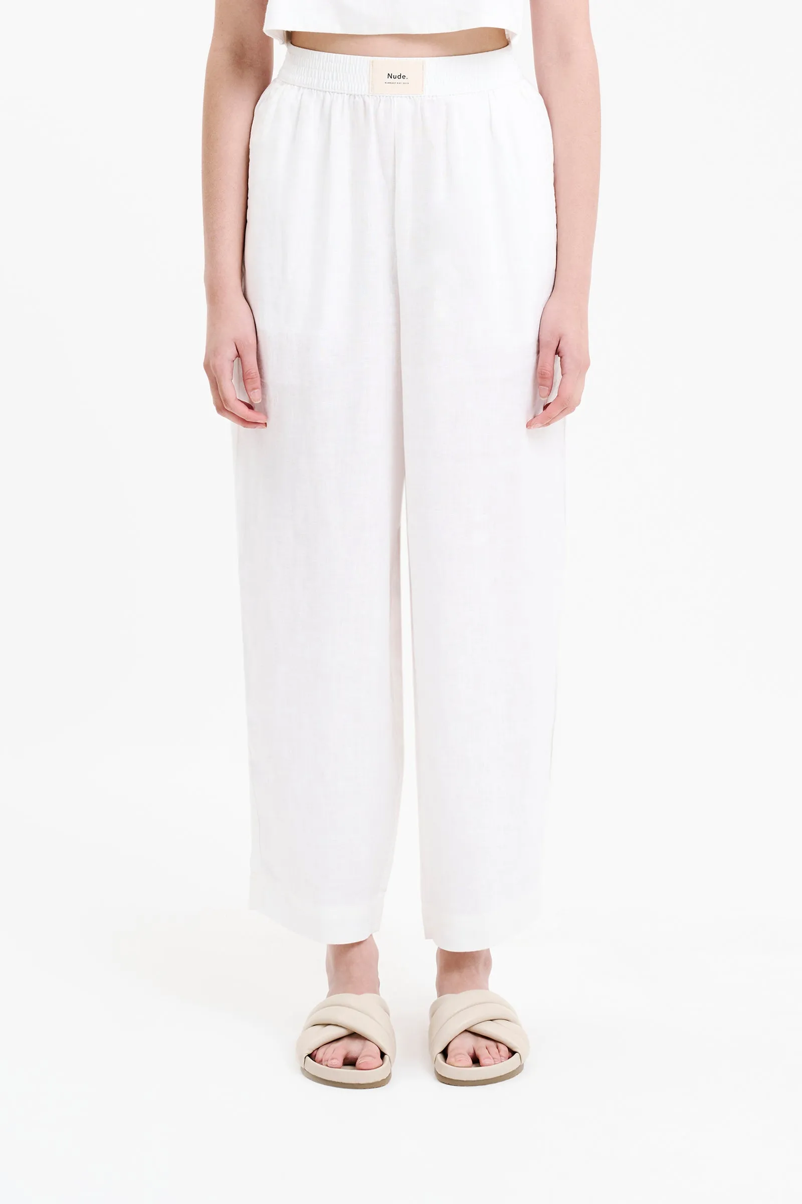 LOUNGE HERITAGE LINEN PANT sold by Nude Lucy product image thumbnail 2