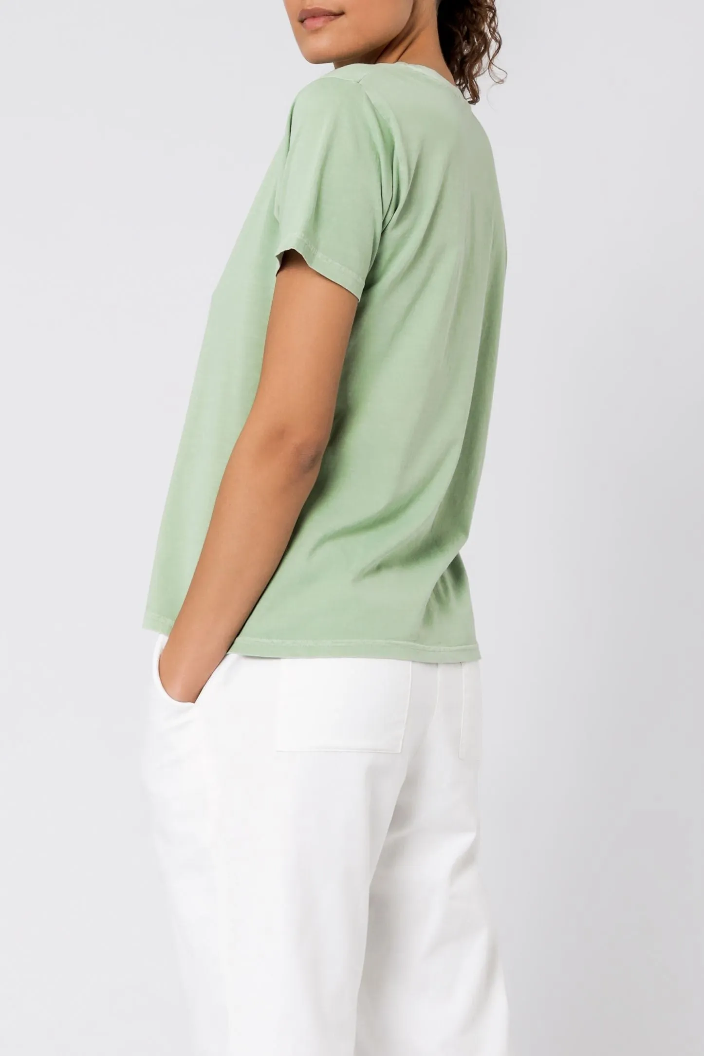 NUDE LUCY WASHED SLOGAN TEE sold by Nude Lucy product image thumbnail 2