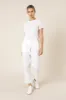HARPER BASIC CREW NECK TEE sold by Nude Lucy