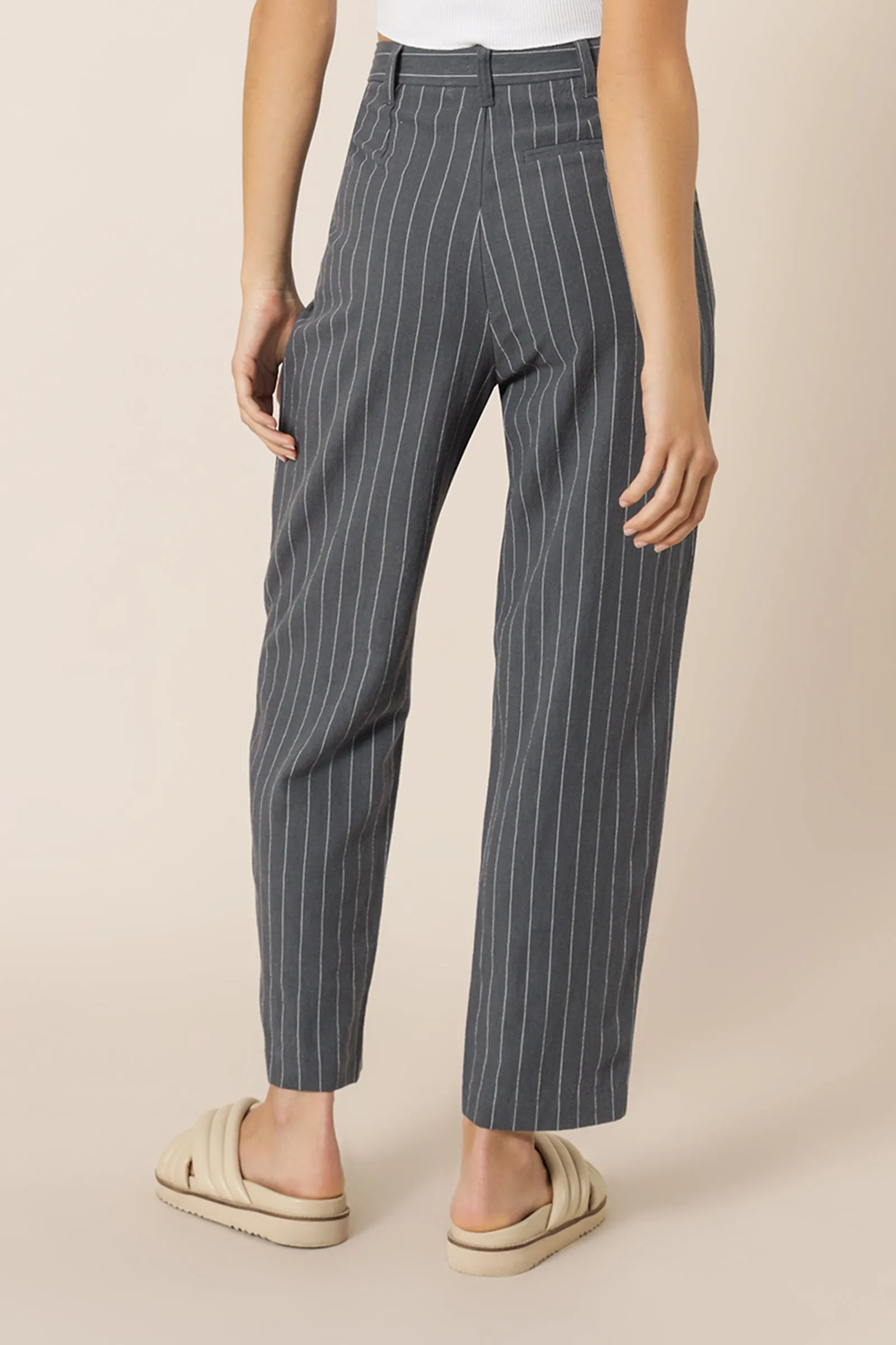 FINLEY PINSTRIPE TAILORED PANT sold by Nude Lucy product image thumbnail 4