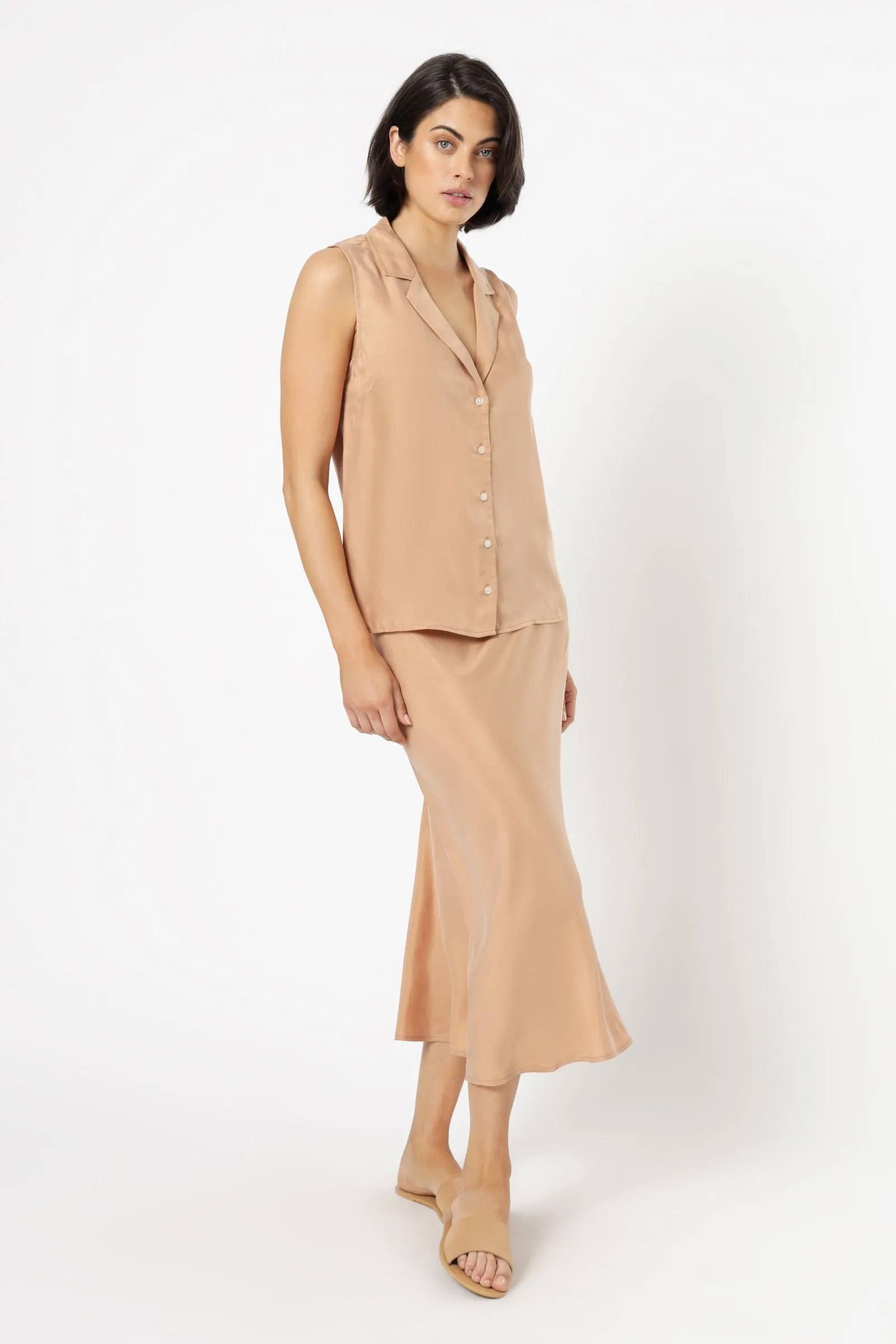 PARKER CUPRO SHIRT sold by Nude Lucy