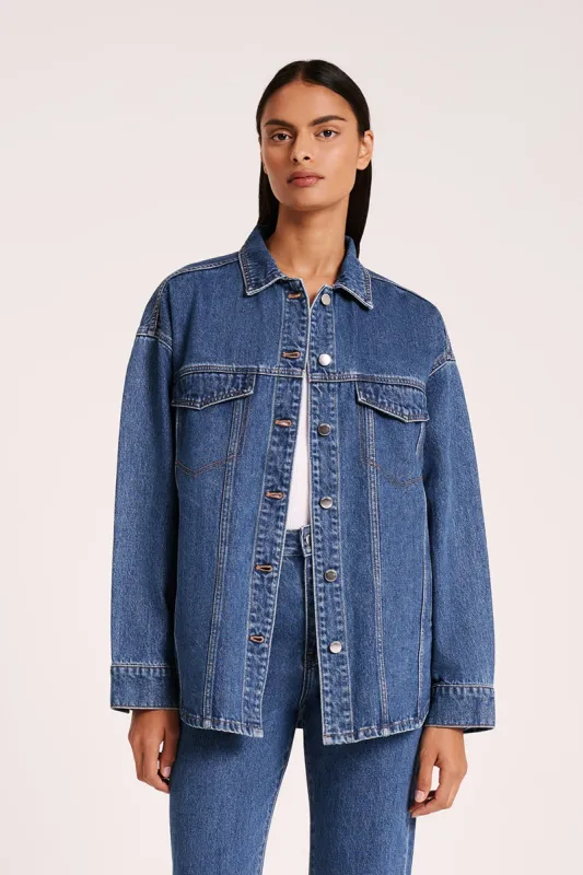 ORGANIC DENIM JACKET sold by Nude Lucy