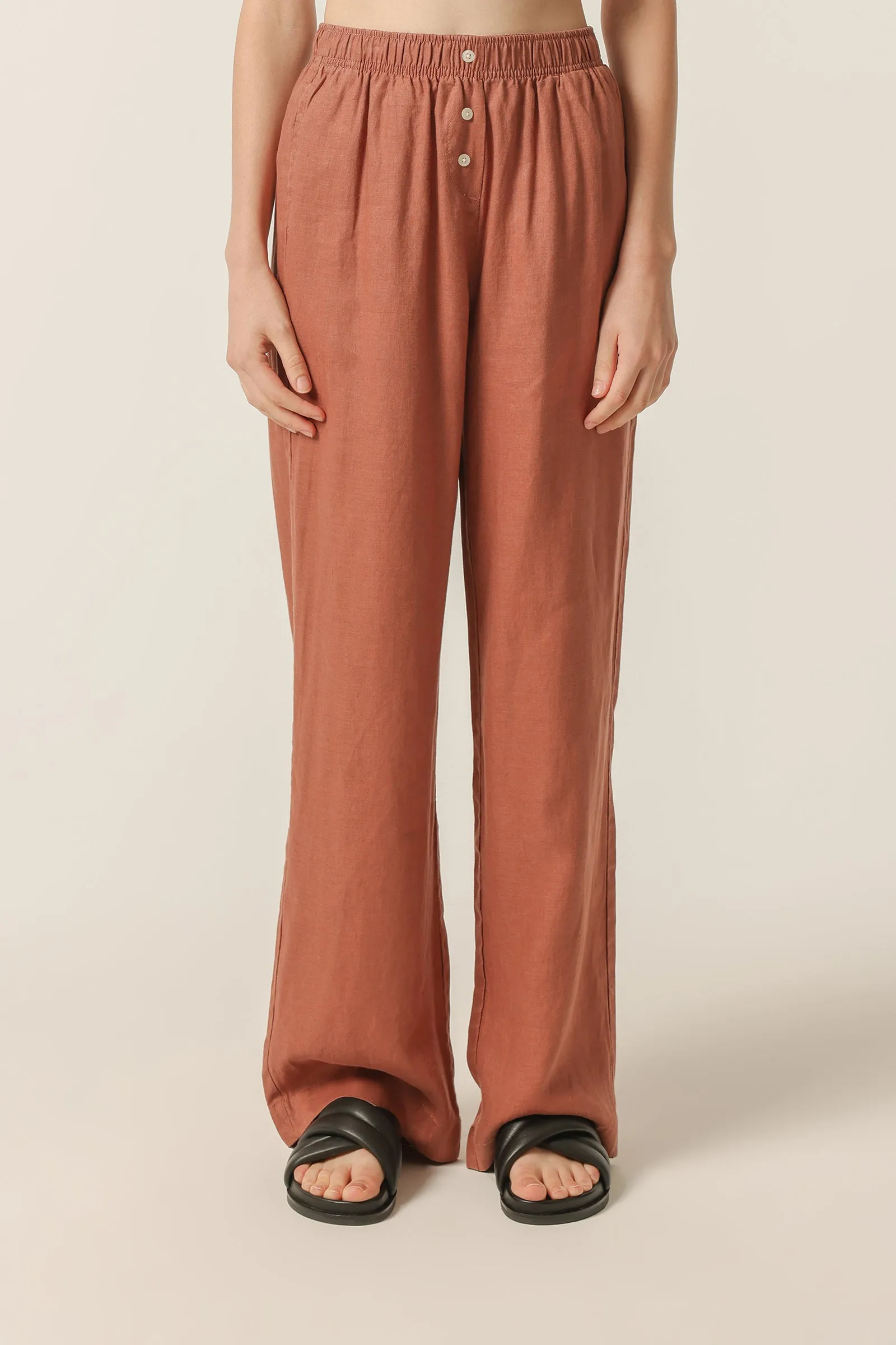 NUDE LINEN LOUNGE PANT sold by Nude Lucy product image thumbnail 2