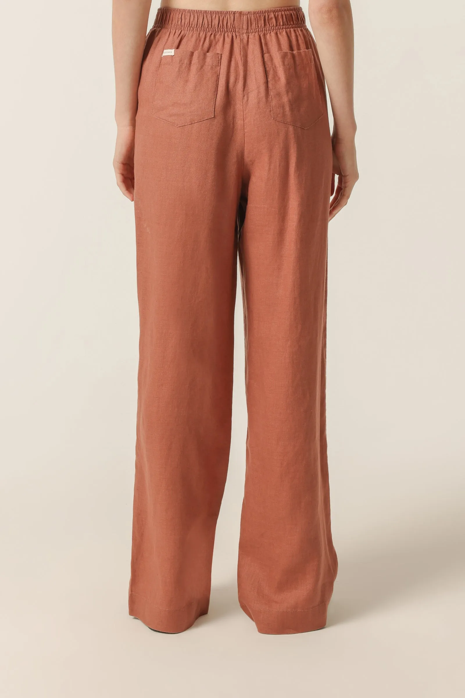 NUDE LINEN LOUNGE PANT sold by Nude Lucy product image thumbnail 4