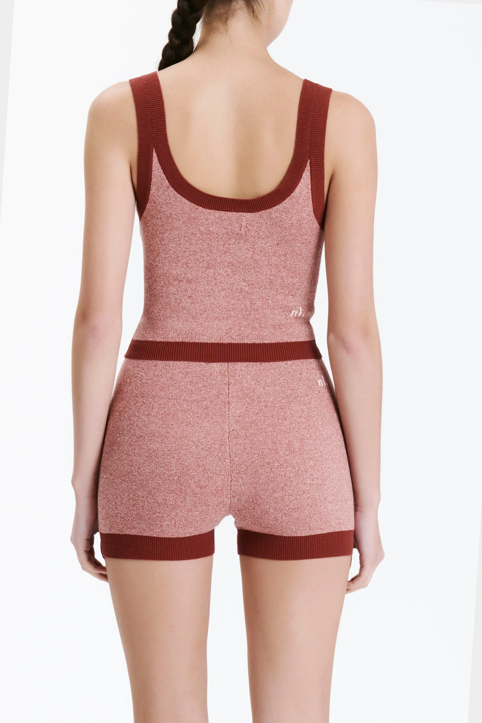 NUDE ACTIVE KNIT TANK sold by Nude Lucy product image thumbnail 5