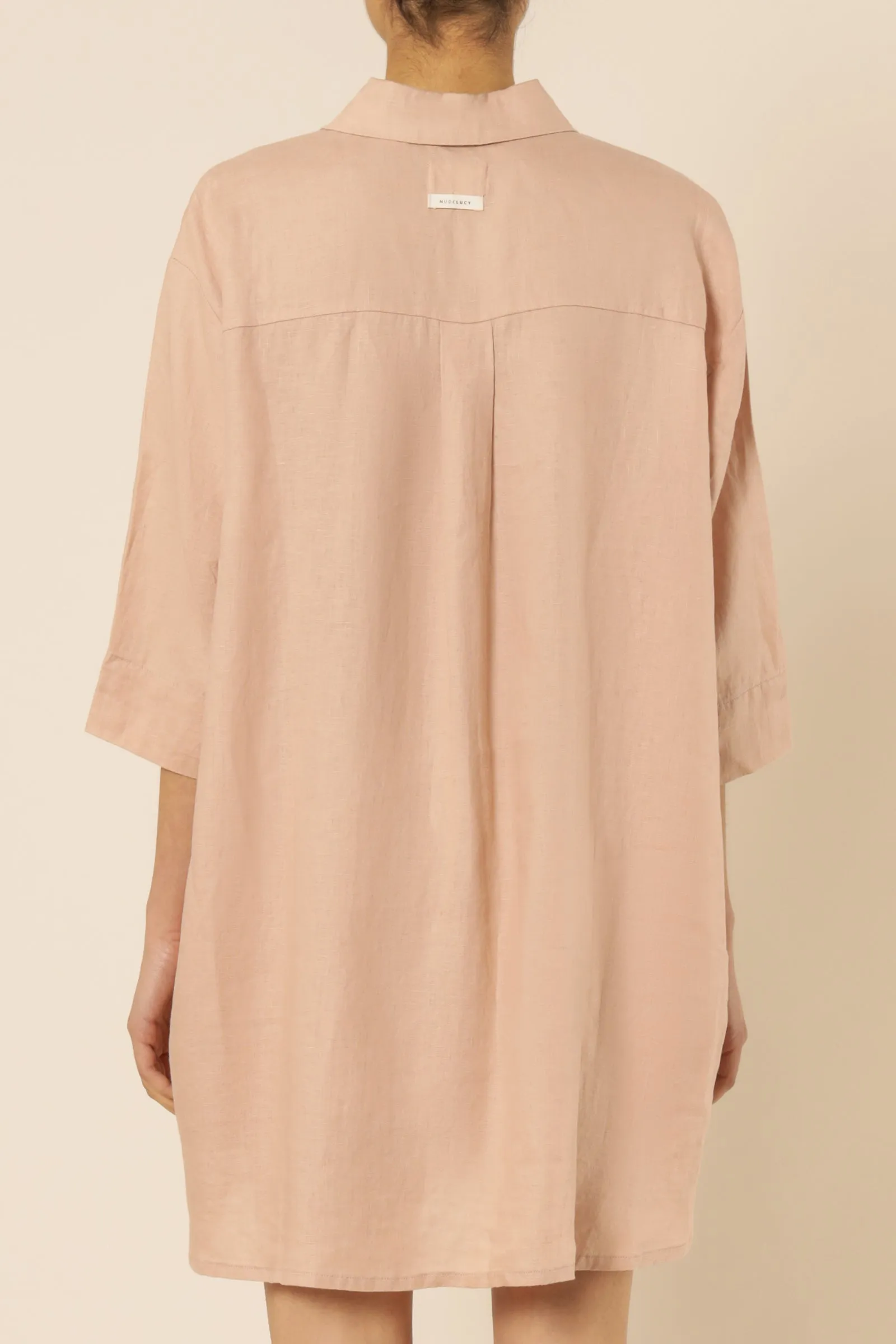 NUDE LOUNGE LONGLINE SHIRT sold by Nude Lucy product image thumbnail 4