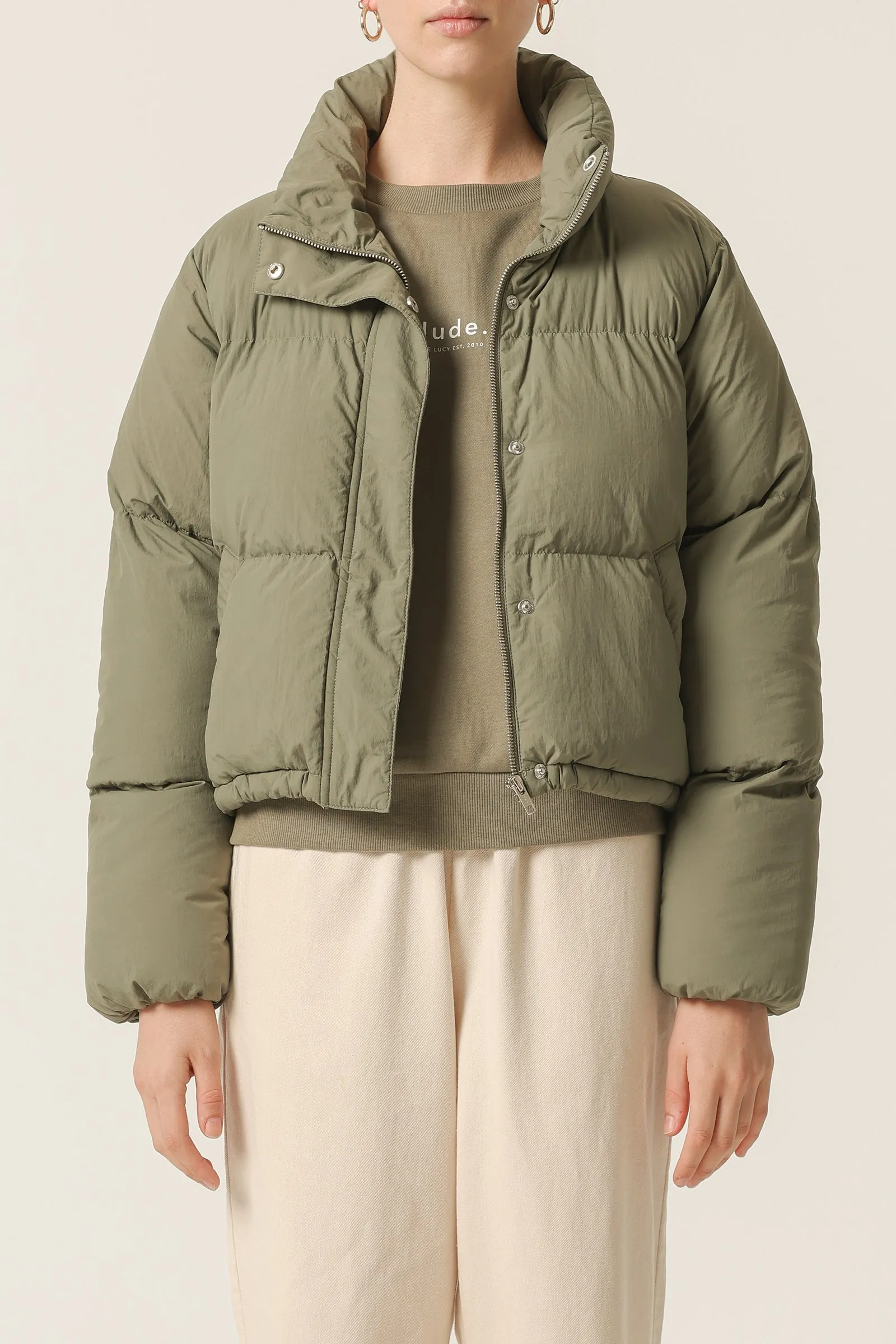 TOPHER PUFFER JACKET sold by Nude Lucy product image thumbnail 2