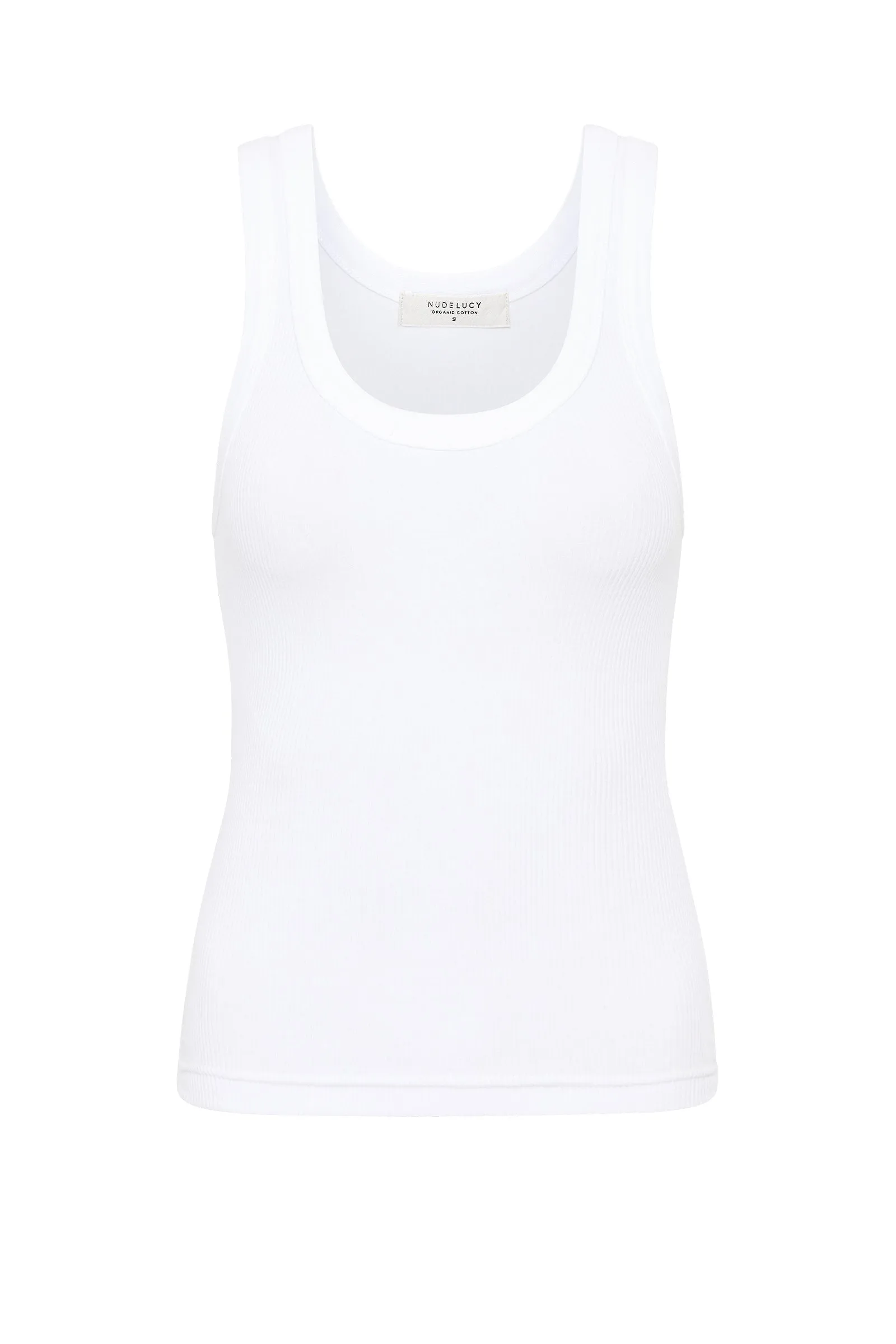 ORGANIC RIB SINGLET sold by Nude Lucy product image thumbnail 2