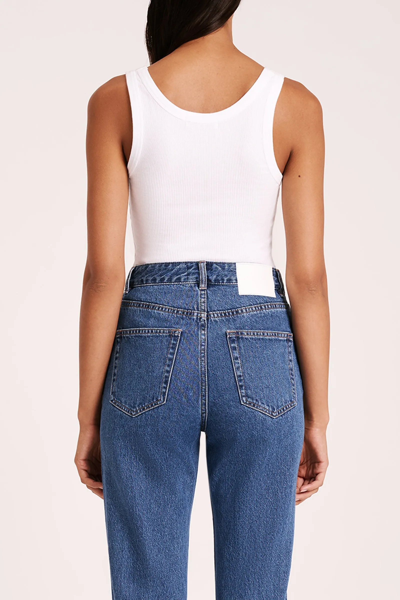 ORGANIC RIB SINGLET sold by Nude Lucy product image thumbnail 5