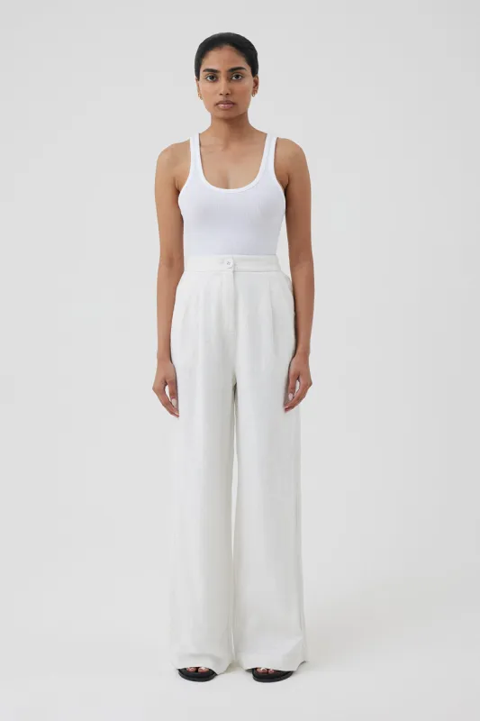 MAYA ORGANIC RIB TANK sold by Nude Lucy