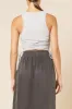 EVE ORGANIC DRAWSTRING TANK sold by Nude Lucy