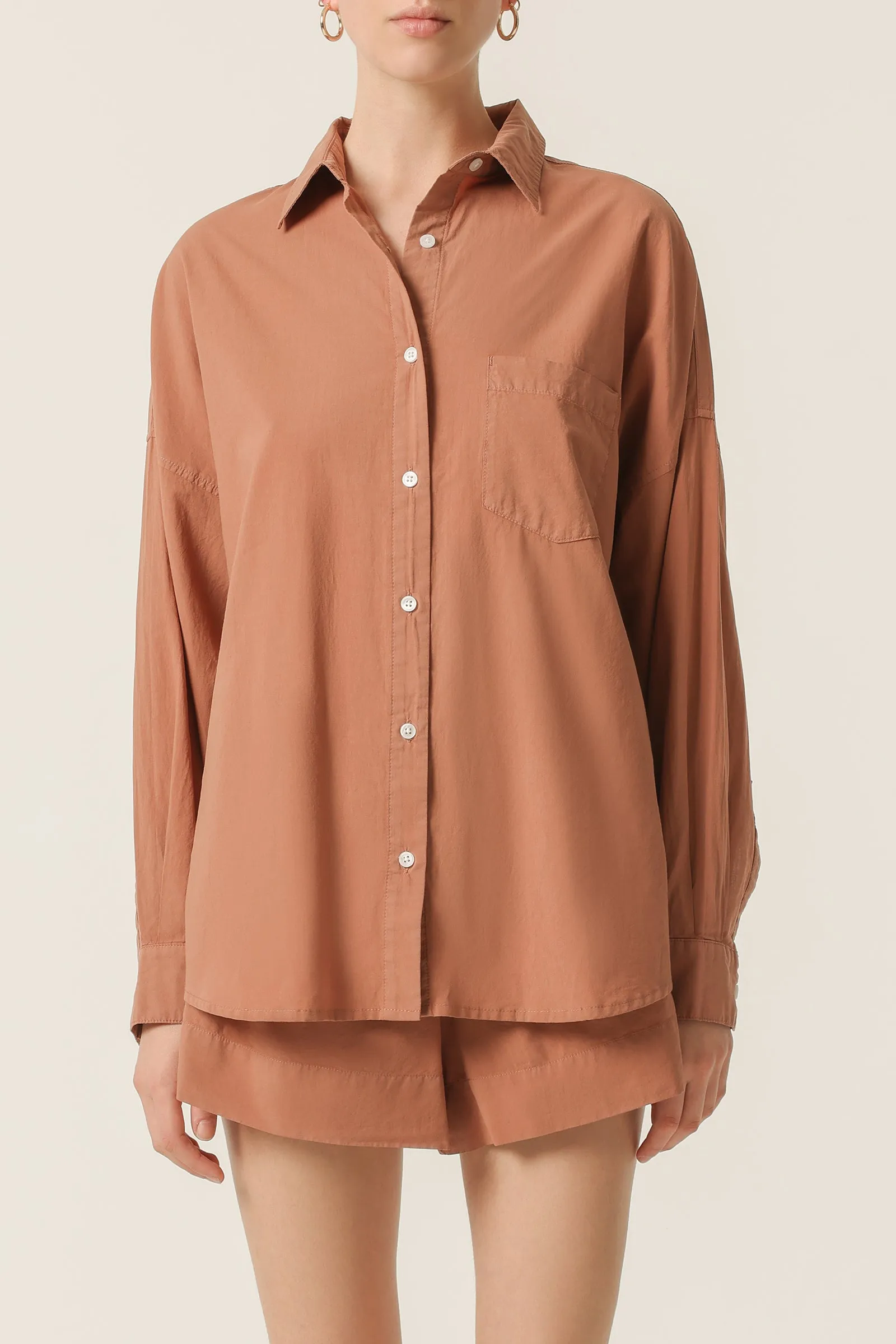NAYA WASHED COTTON SHIRT sold by Nude Lucy product image thumbnail 2