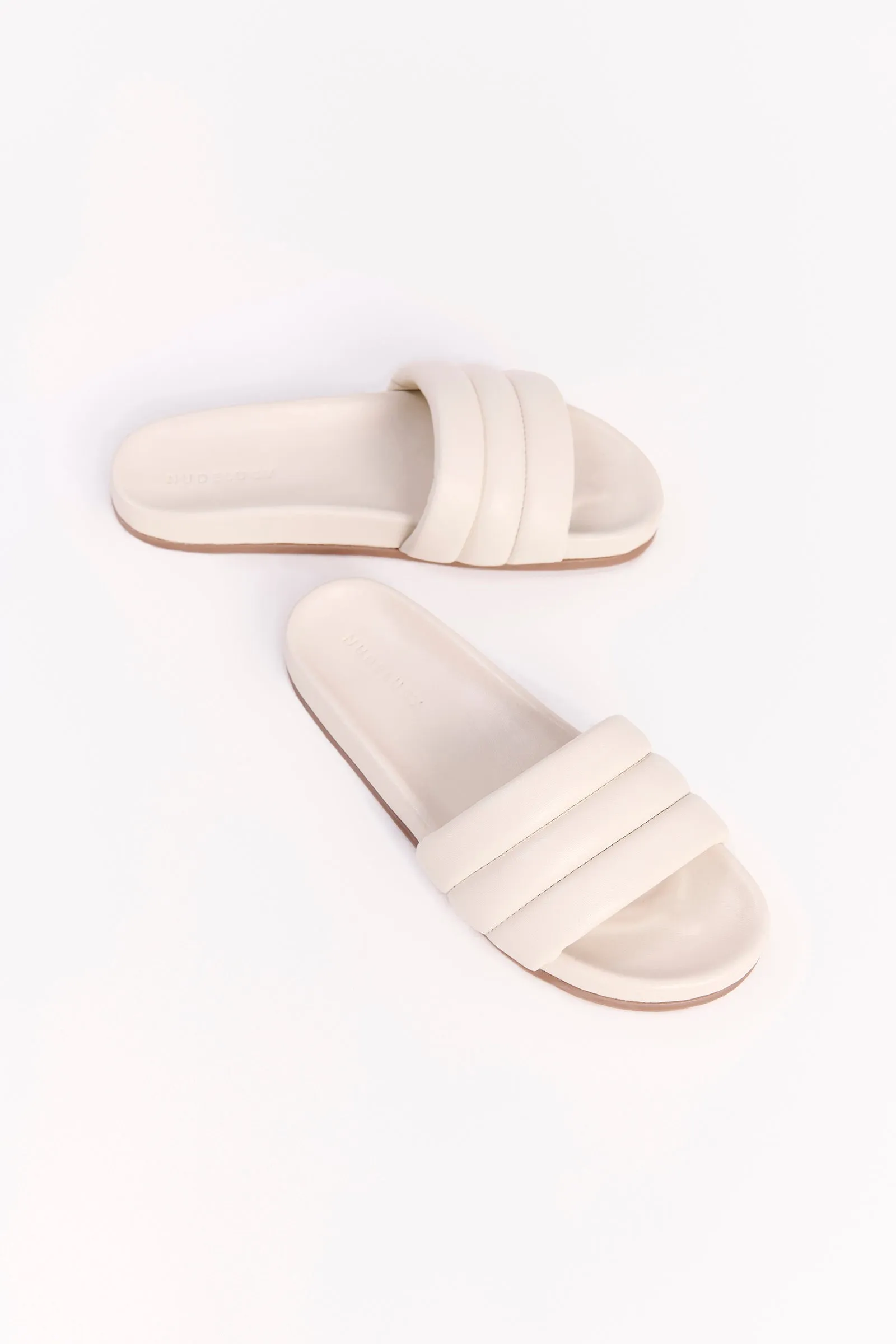 CLASSIC LEATHER SLIDE sold by Nude Lucy