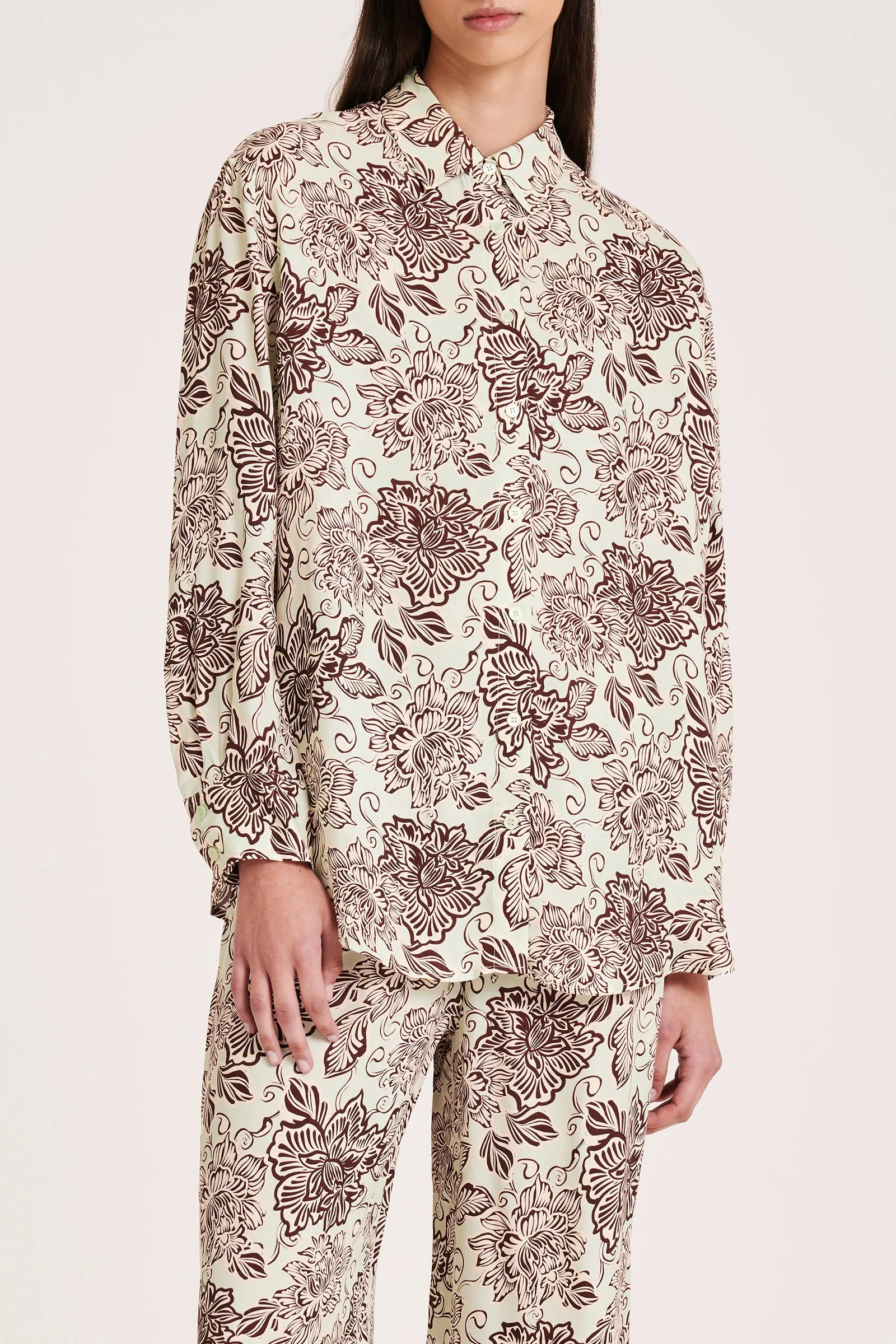 MISI CUPRO SHIRT sold by Nude Lucy product image thumbnail 2