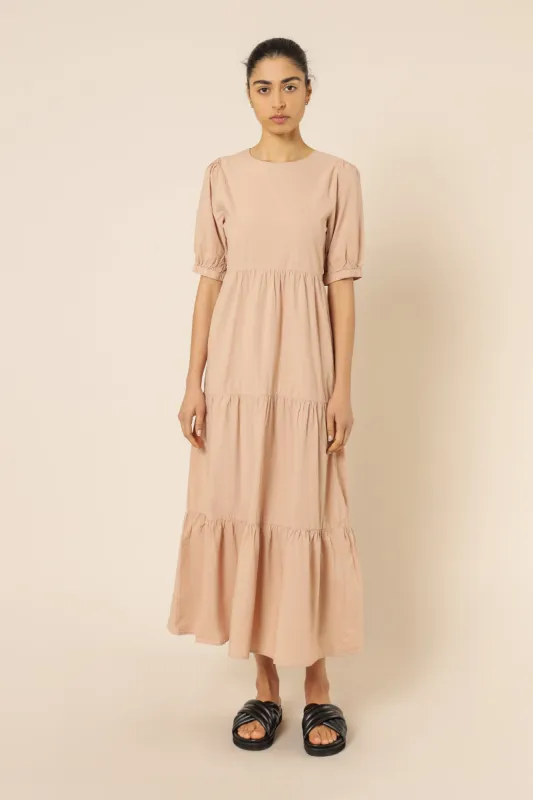 STELLA POPLIN MAXI DRESS sold by Nude Lucy