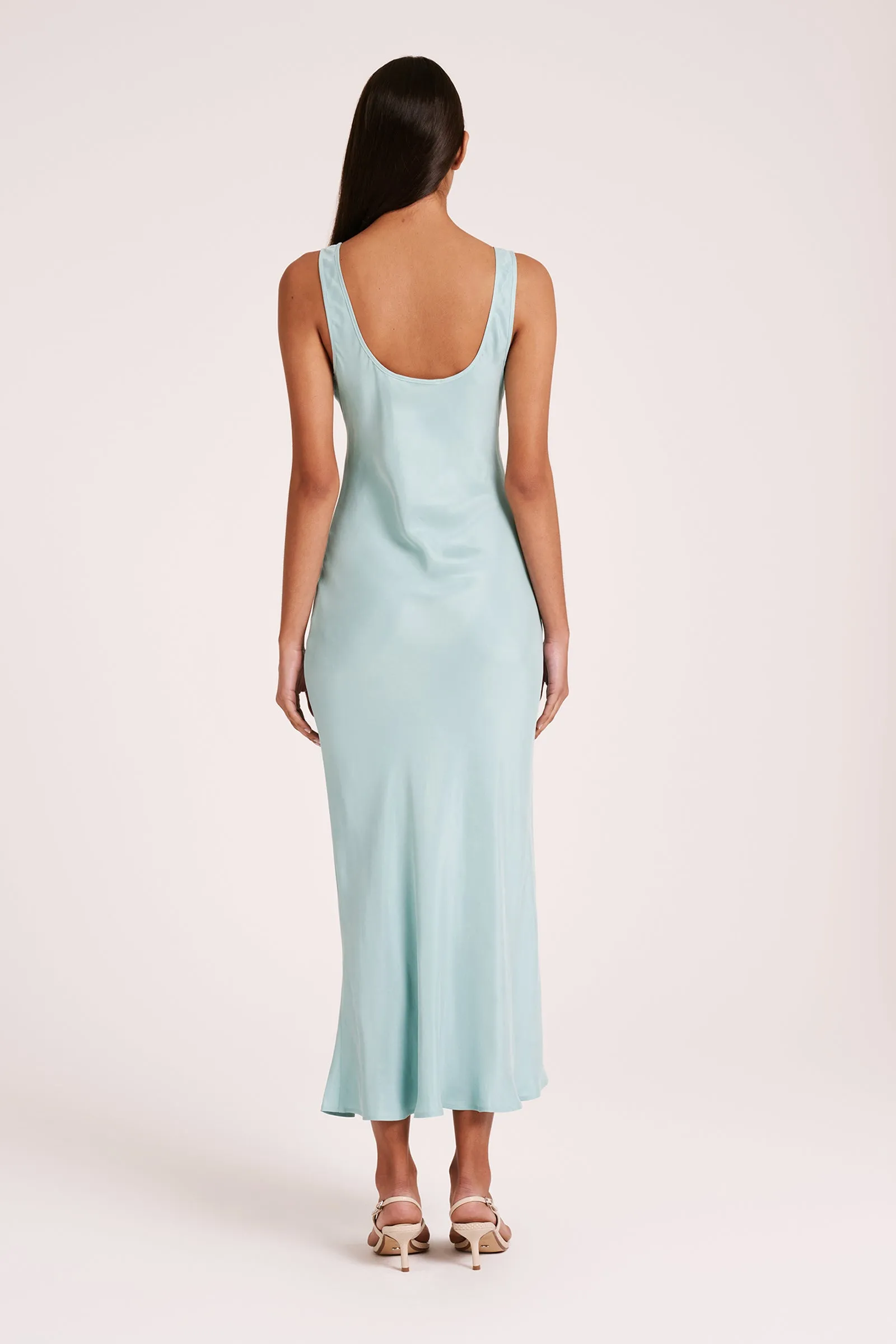 STAS CUPRO SLIP DRESS sold by Nude Lucy product image thumbnail 3