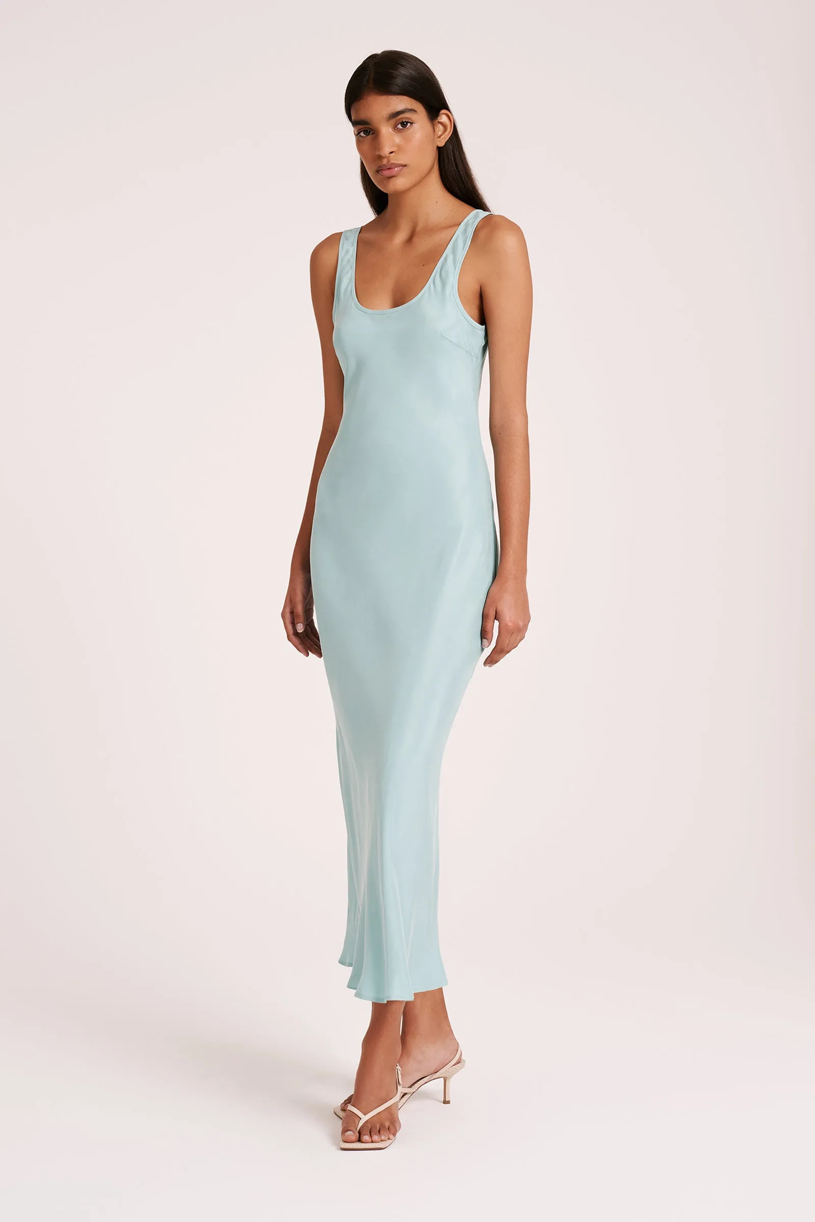 STAS CUPRO SLIP DRESS sold by Nude Lucy product image thumbnail 2