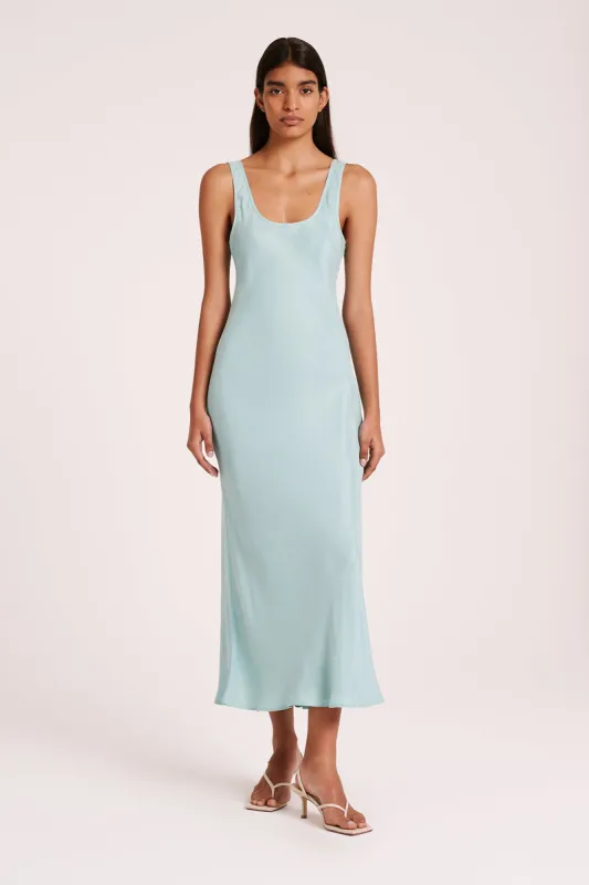 STAS CUPRO SLIP DRESS sold by Nude Lucy