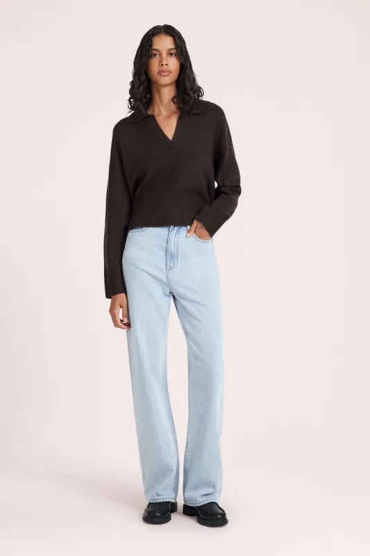 KINSLEY RUGBY KNIT sold by Nude Lucy