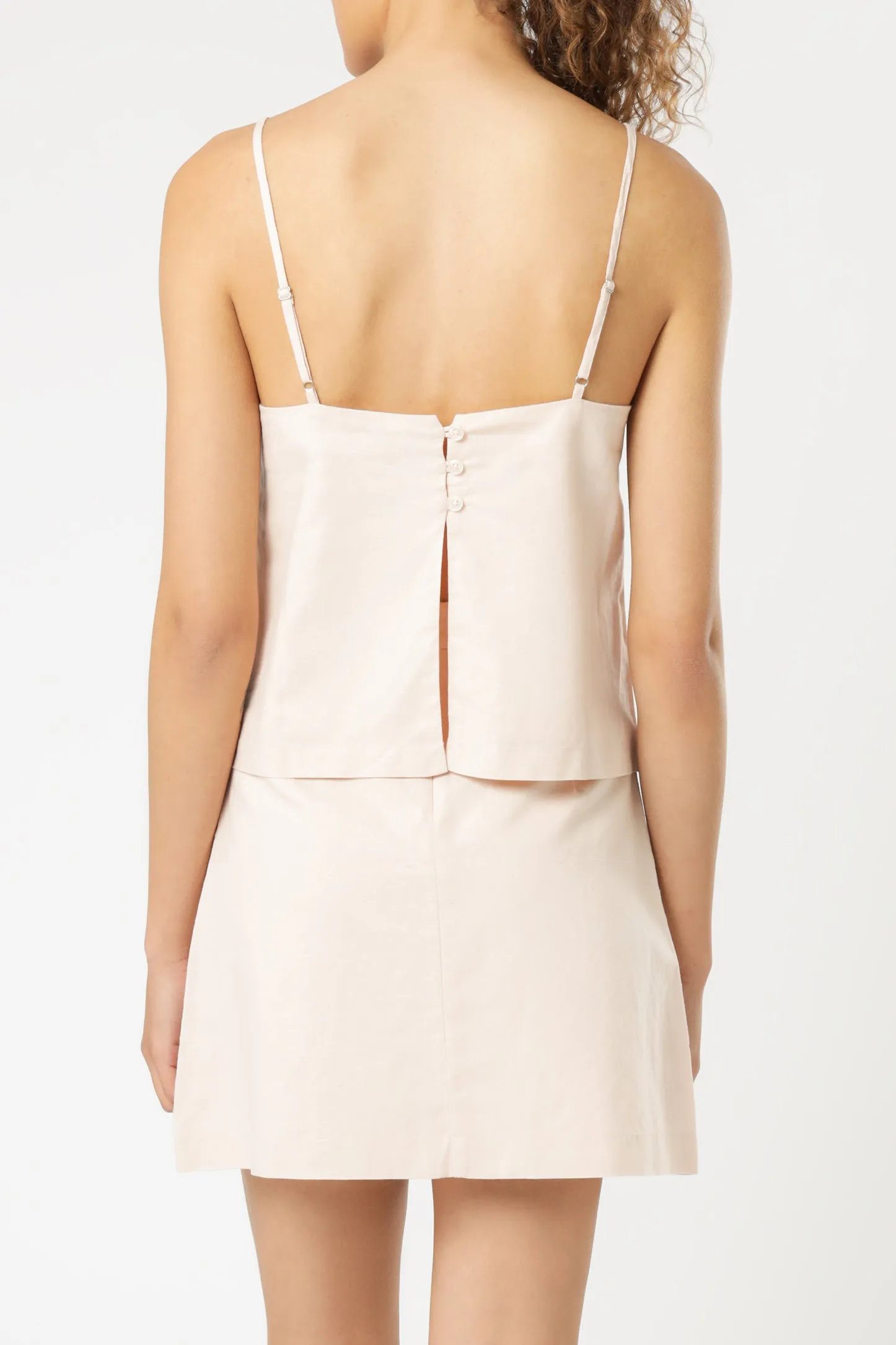 MILES LINEN CAMI sold by Nude Lucy product image thumbnail 3
