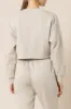 CARTER CLASSIC CROP SWEAT sold by Nude Lucy
