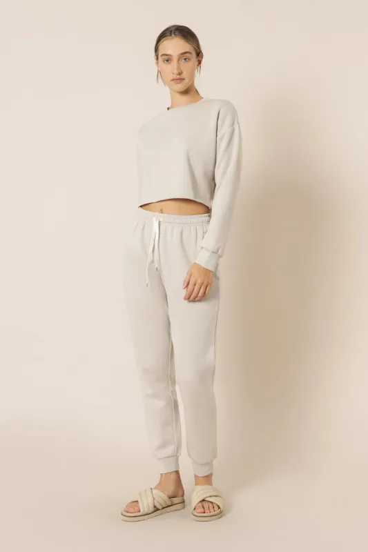 CARTER CLASSIC CROP SWEAT sold by Nude Lucy