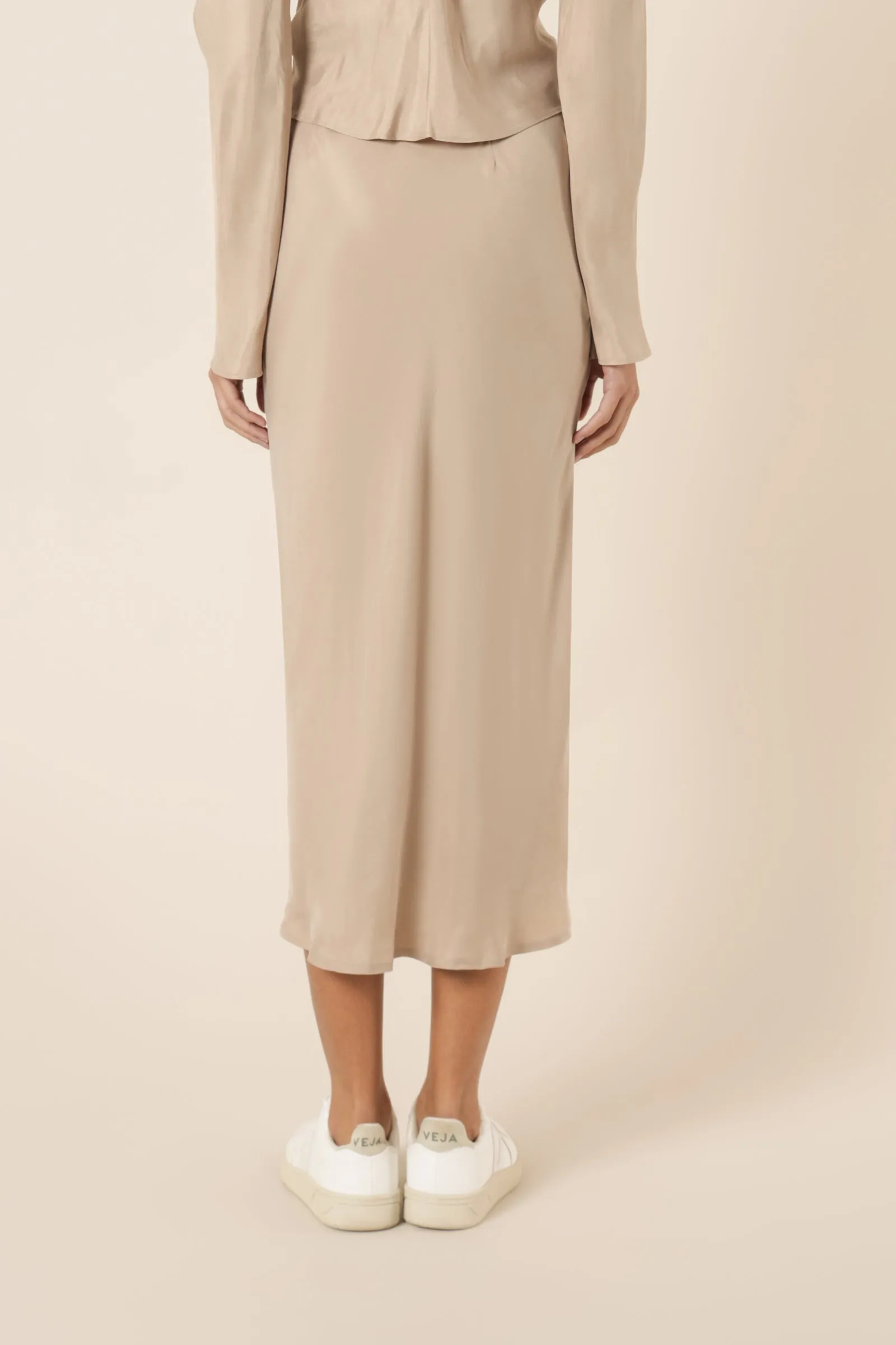 REESE CUPRO MIDI SKIRT sold by Nude Lucy product image thumbnail 4