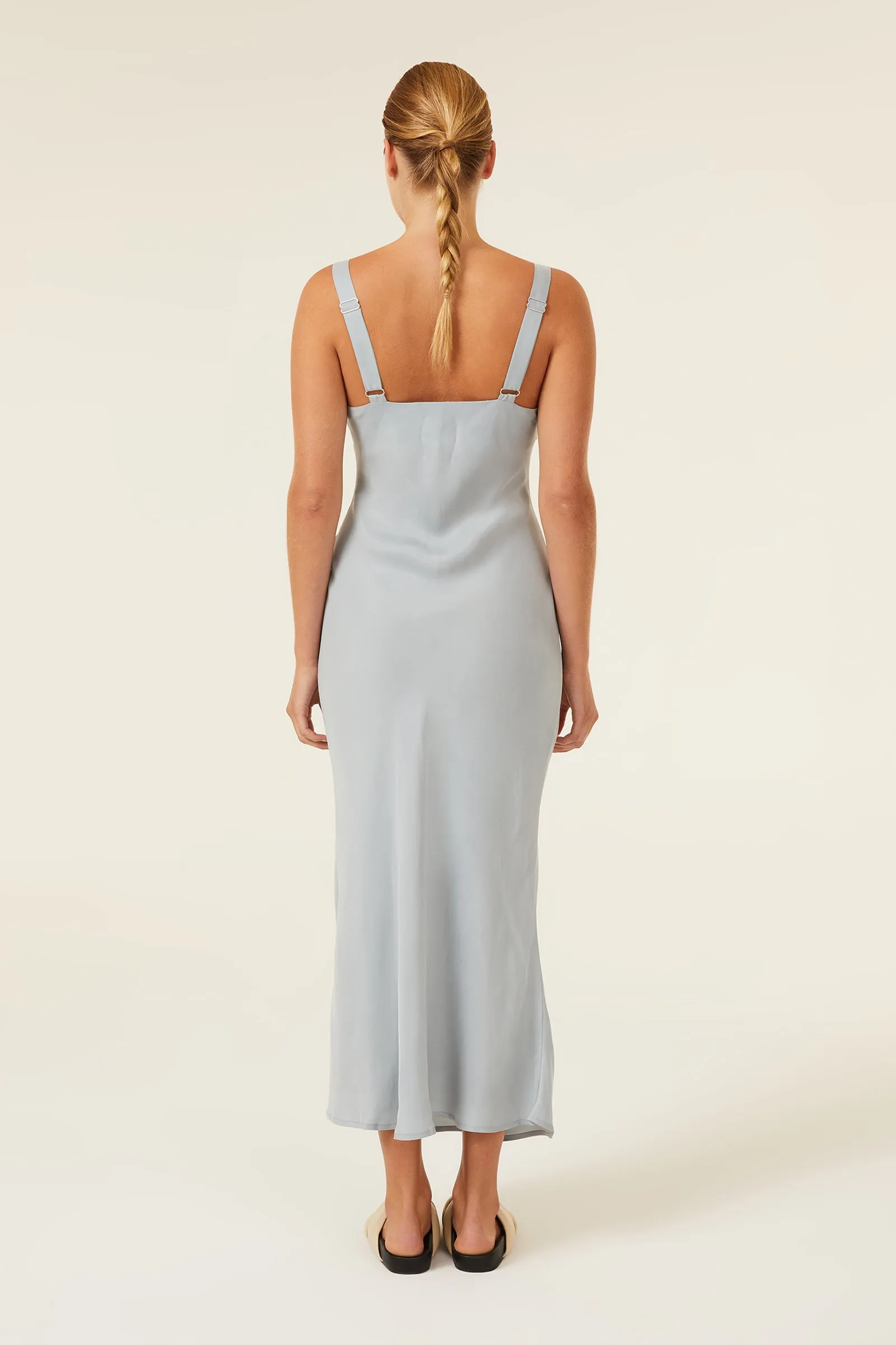 HARLOW CUPRO SLIP DRESS sold by Nude Lucy product image thumbnail 3