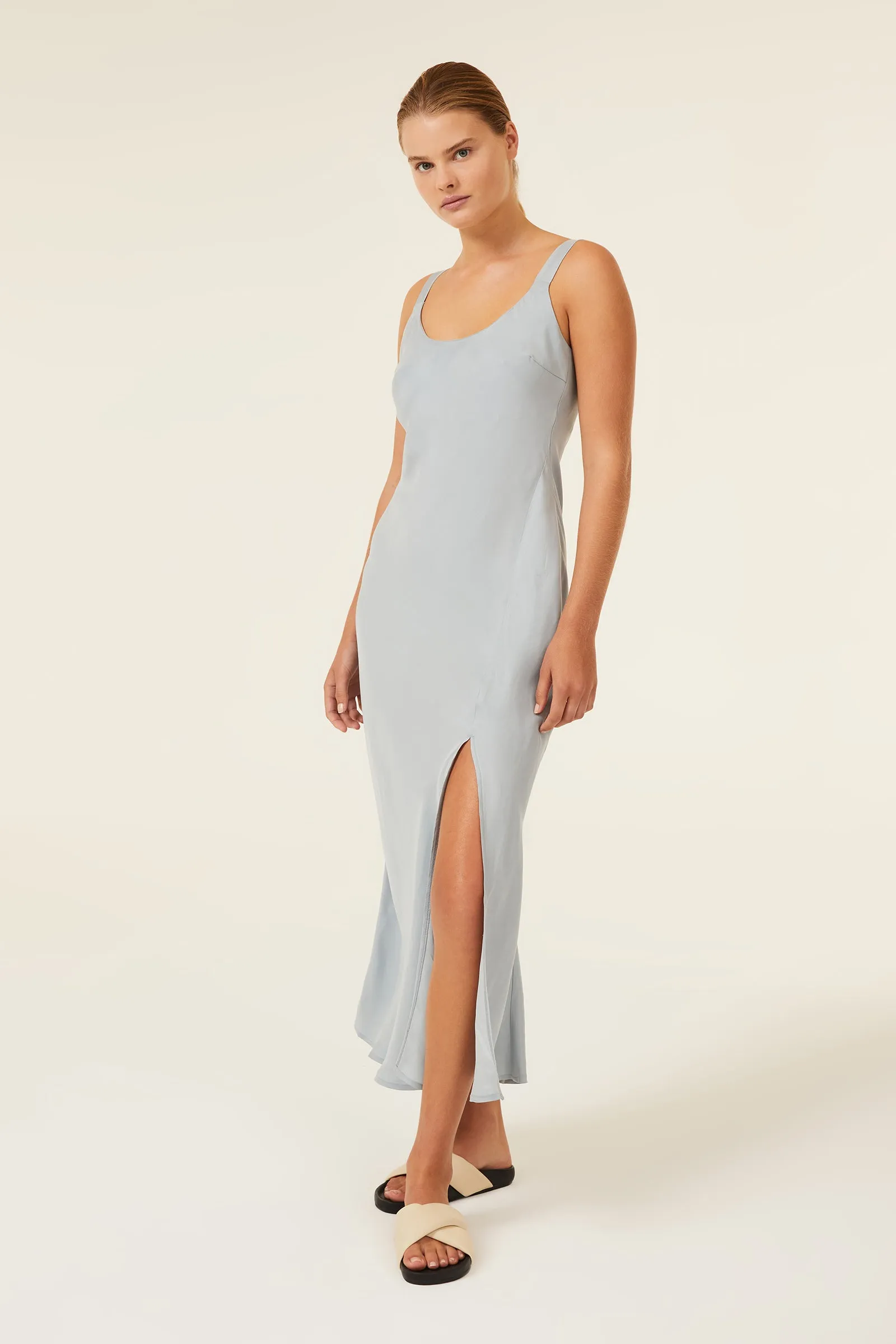 HARLOW CUPRO SLIP DRESS sold by Nude Lucy product image thumbnail 2