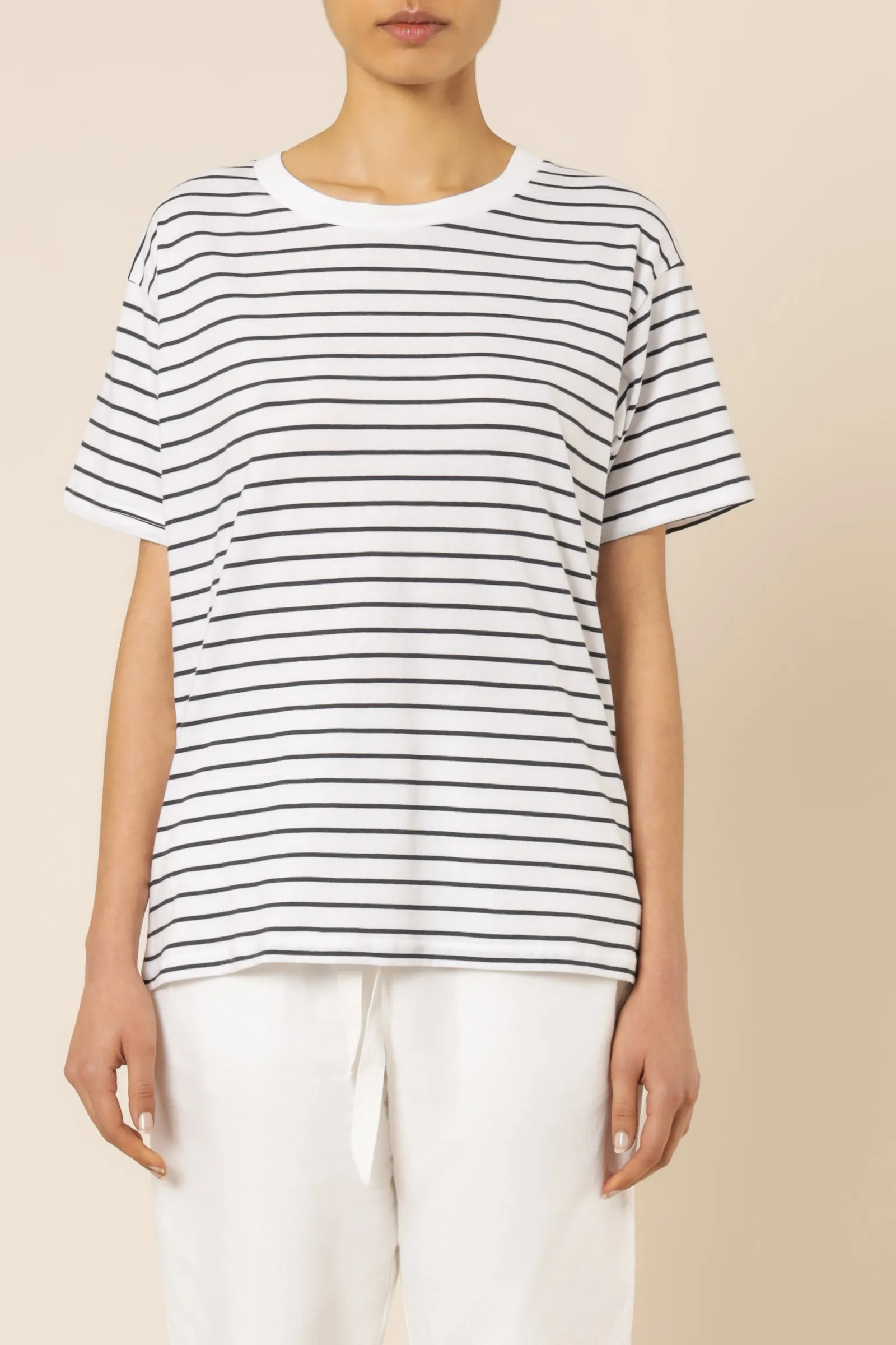 FRANKIE ORGANIC BOYFRIEND TEE sold by Nude Lucy product image thumbnail 2