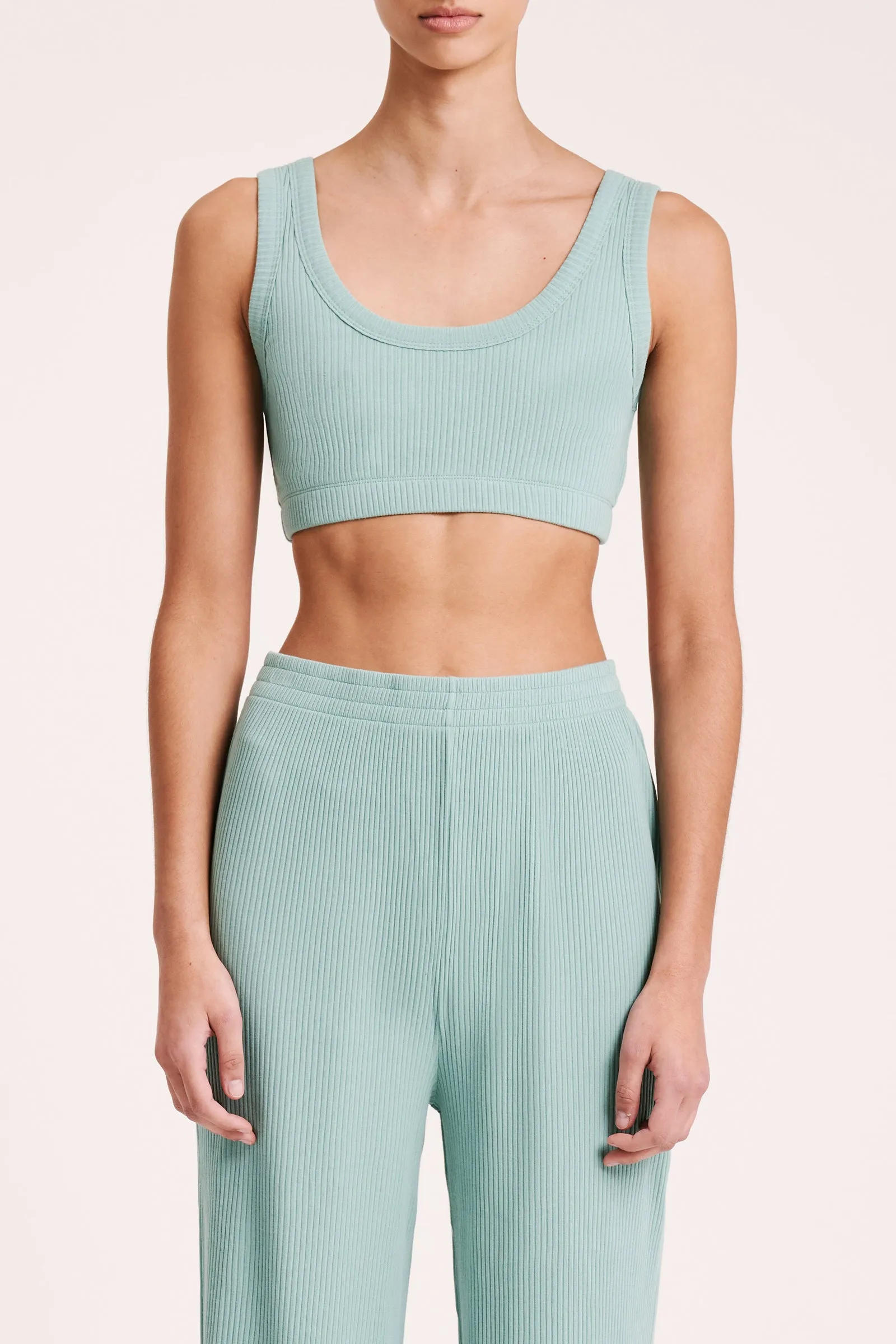 LOUNGE RIB CROP sold by Nude Lucy product image thumbnail 2