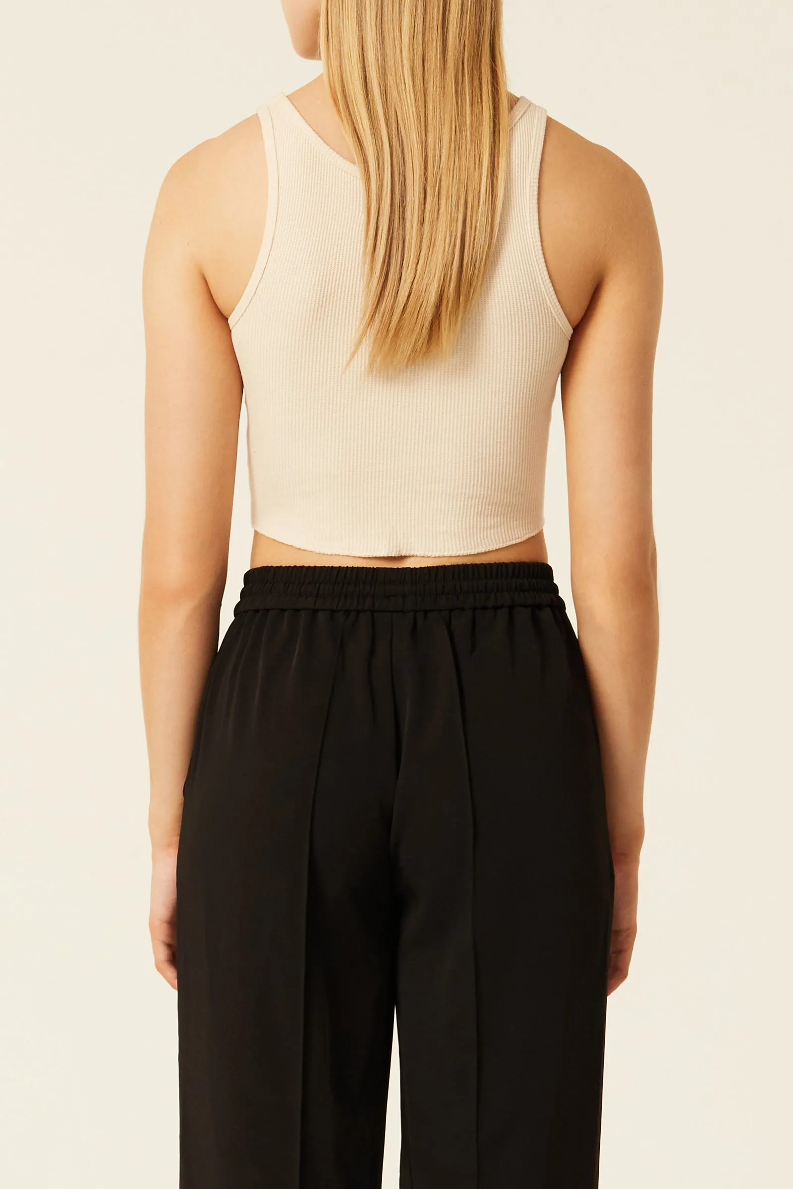 ANNIE WAFFLE TANK sold by Nude Lucy product image thumbnail 4