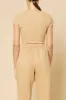 CAMERON BASIC WAFFLE TEE sold by Nude Lucy