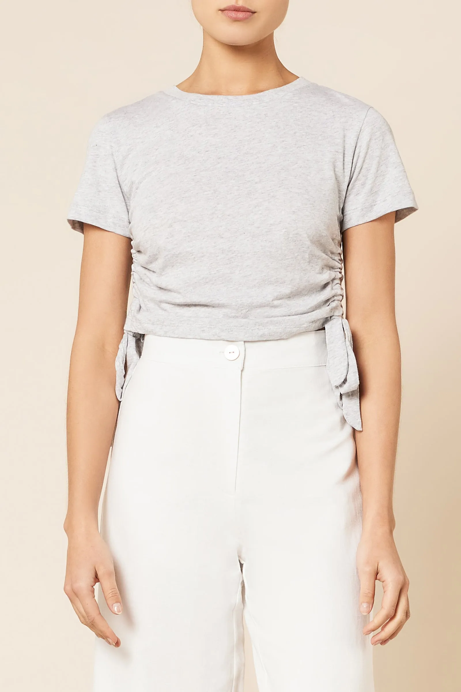 ROWAN ORGANIC DRAWSTRING TEE sold by Nude Lucy product image thumbnail 2