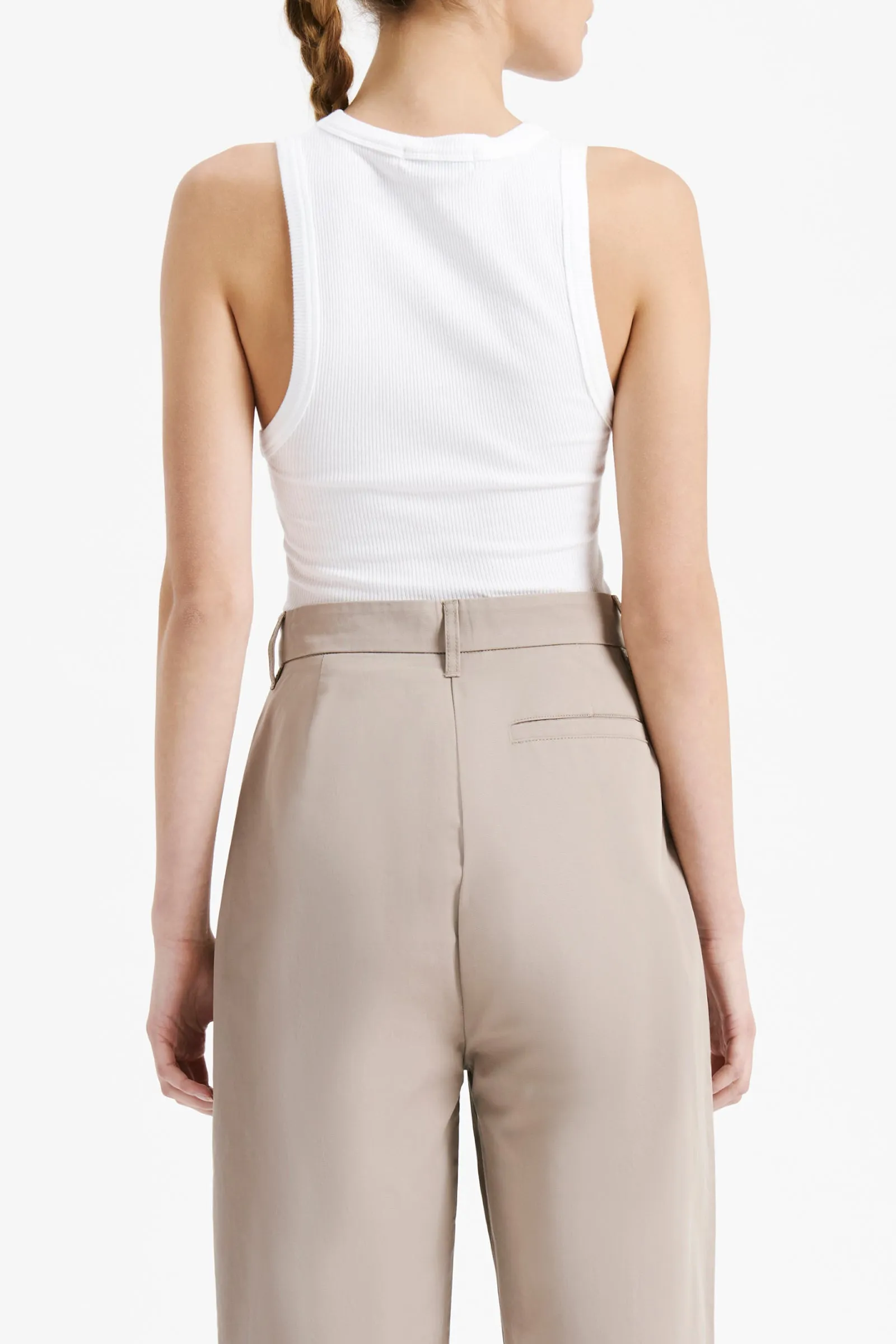 MONROE ORGANIC RIB TANK sold by Nude Lucy product image thumbnail 4