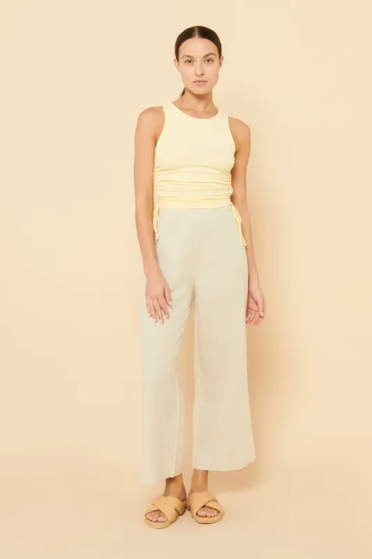 EVE ORGANIC DRAWSTRING TANK sold by Nude Lucy