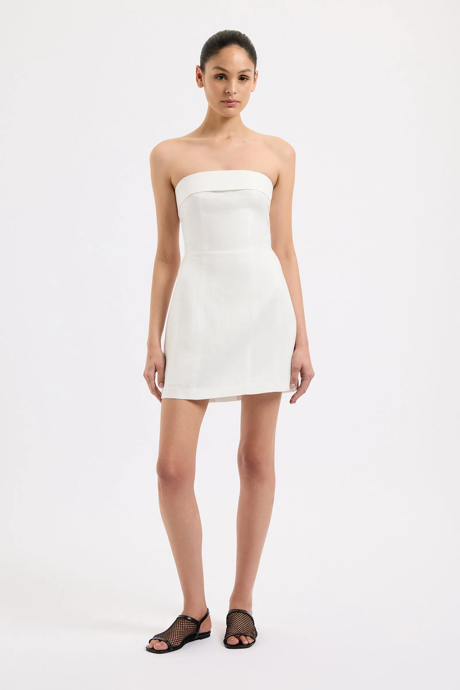 LYRA LINEN DRESS sold by Nude Lucy product image thumbnail 4