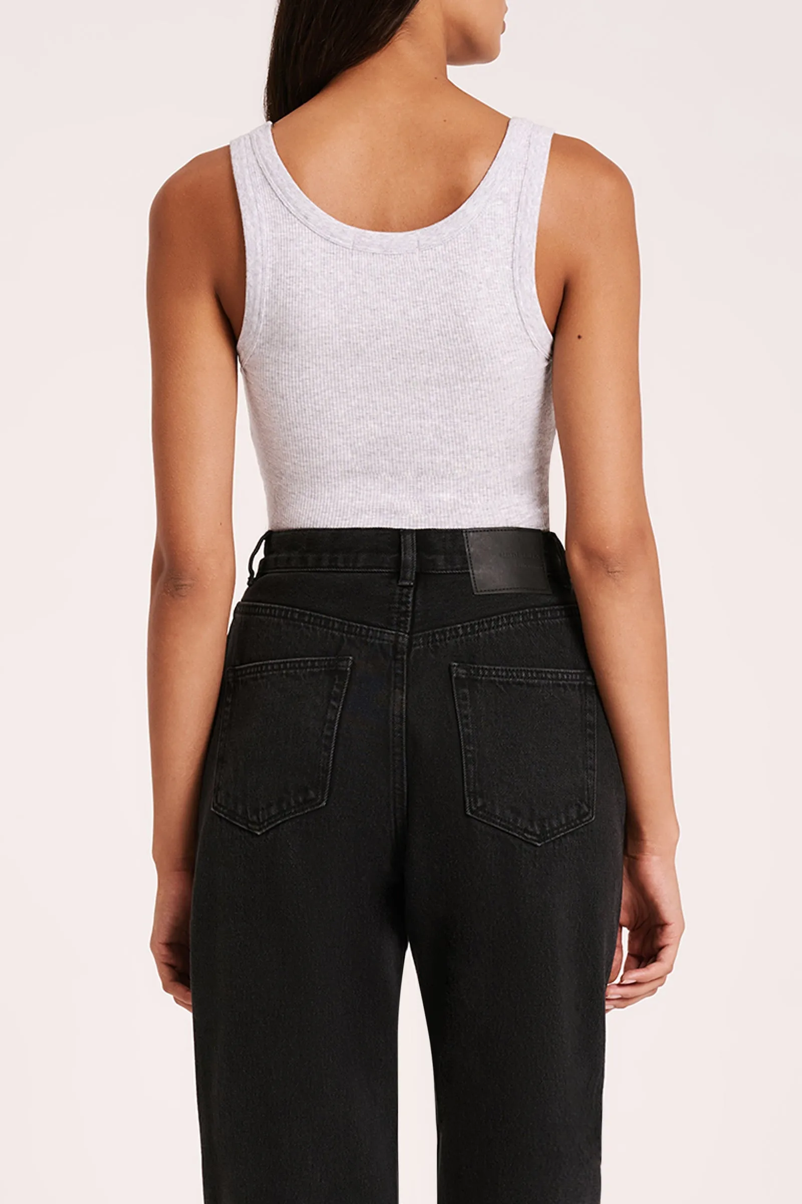 ORGANIC RIB SINGLET sold by Nude Lucy product image thumbnail 5