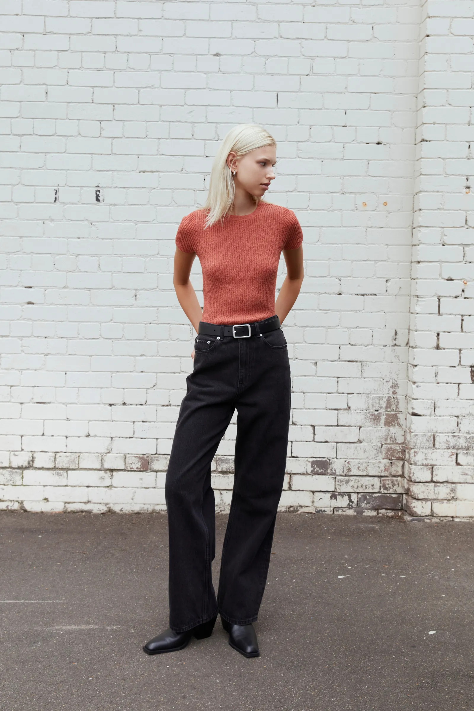 PEREZ KNIT TOP sold by Nude Lucy