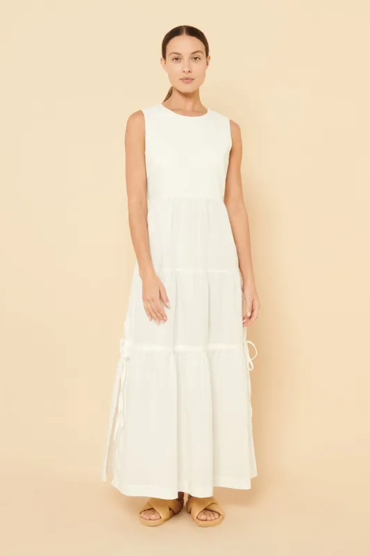BREA LINEN MAXI DRESS sold by Nude Lucy
