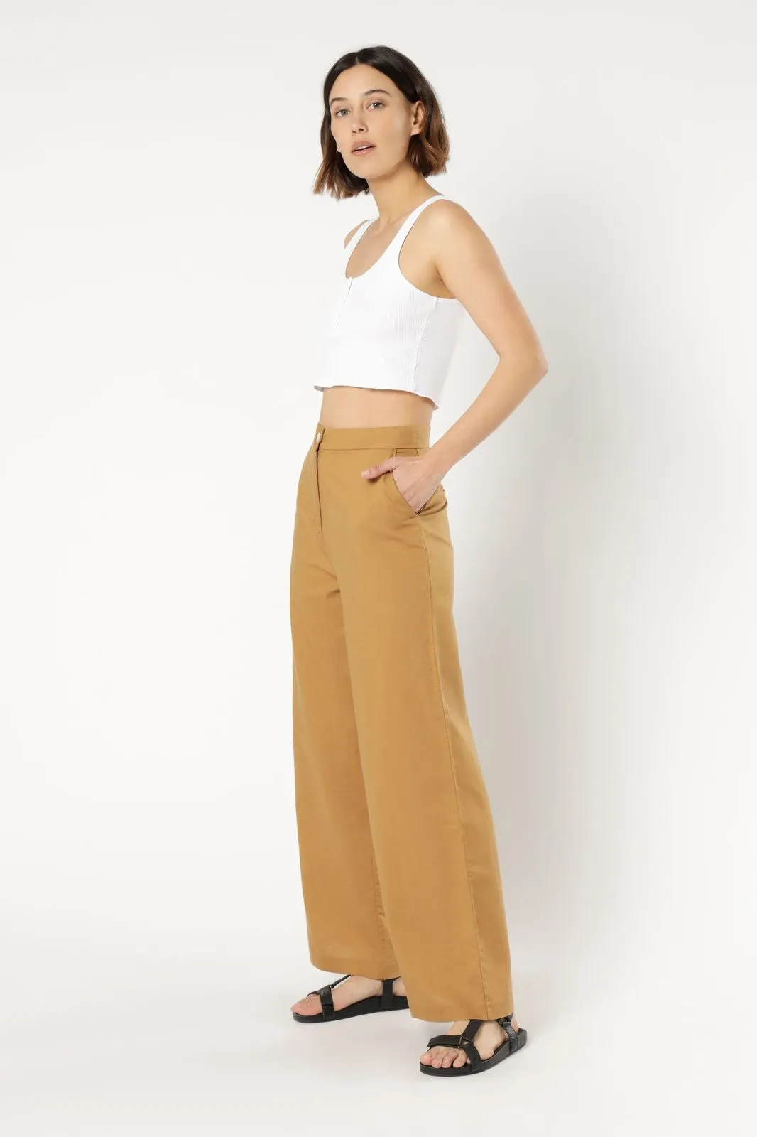 KORA WIDE LEG PANT sold by Nude Lucy
