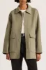 LEVI WOOL COAT sold by Nude Lucy
