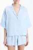 LOUNGE LINEN SHIRT sold by Nude Lucy