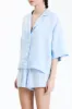 LOUNGE LINEN SHIRT sold by Nude Lucy