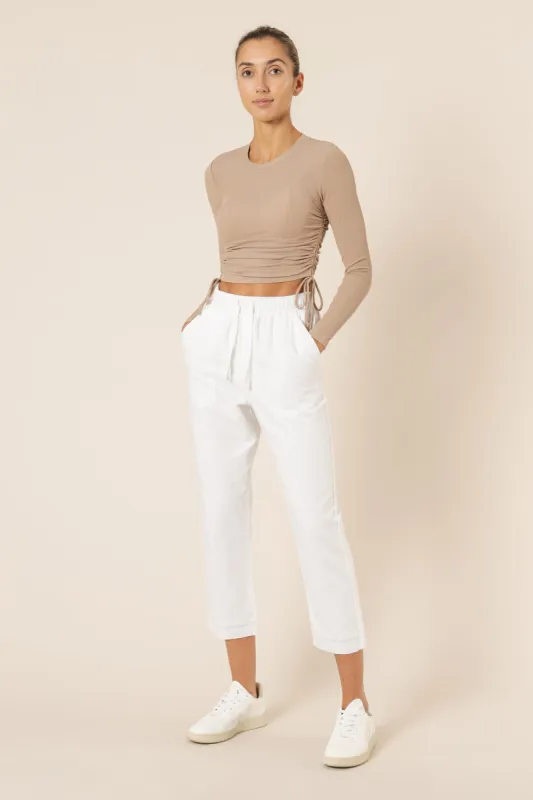 JUNE LS DRAWSTRING TEE made by Nude Lucy