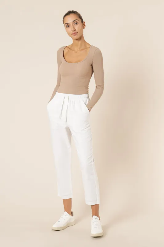 MAYA LS RIB TEE sold by Nude Lucy