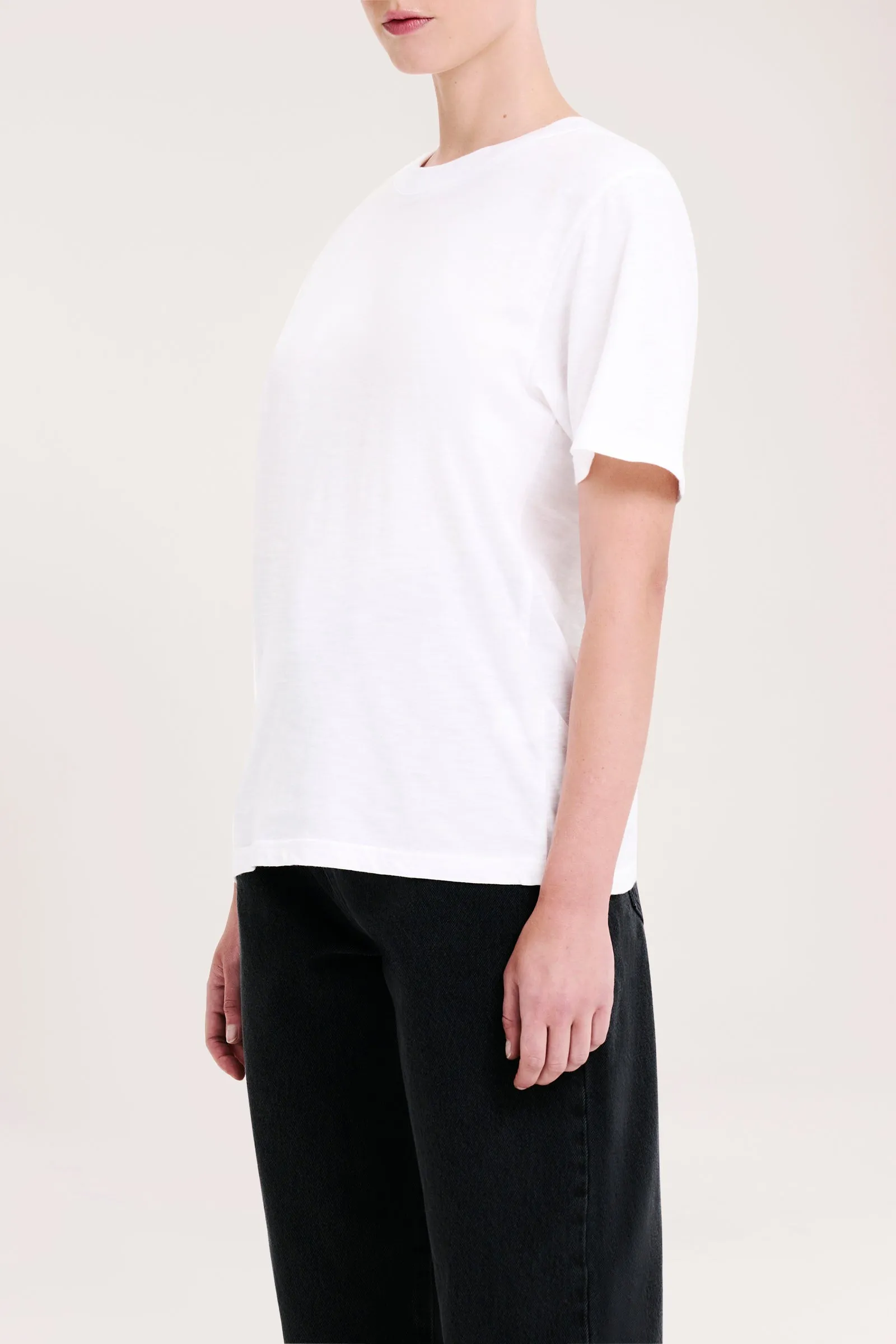 ORGANIC SLUB TEE sold by Nude Lucy product image thumbnail 3