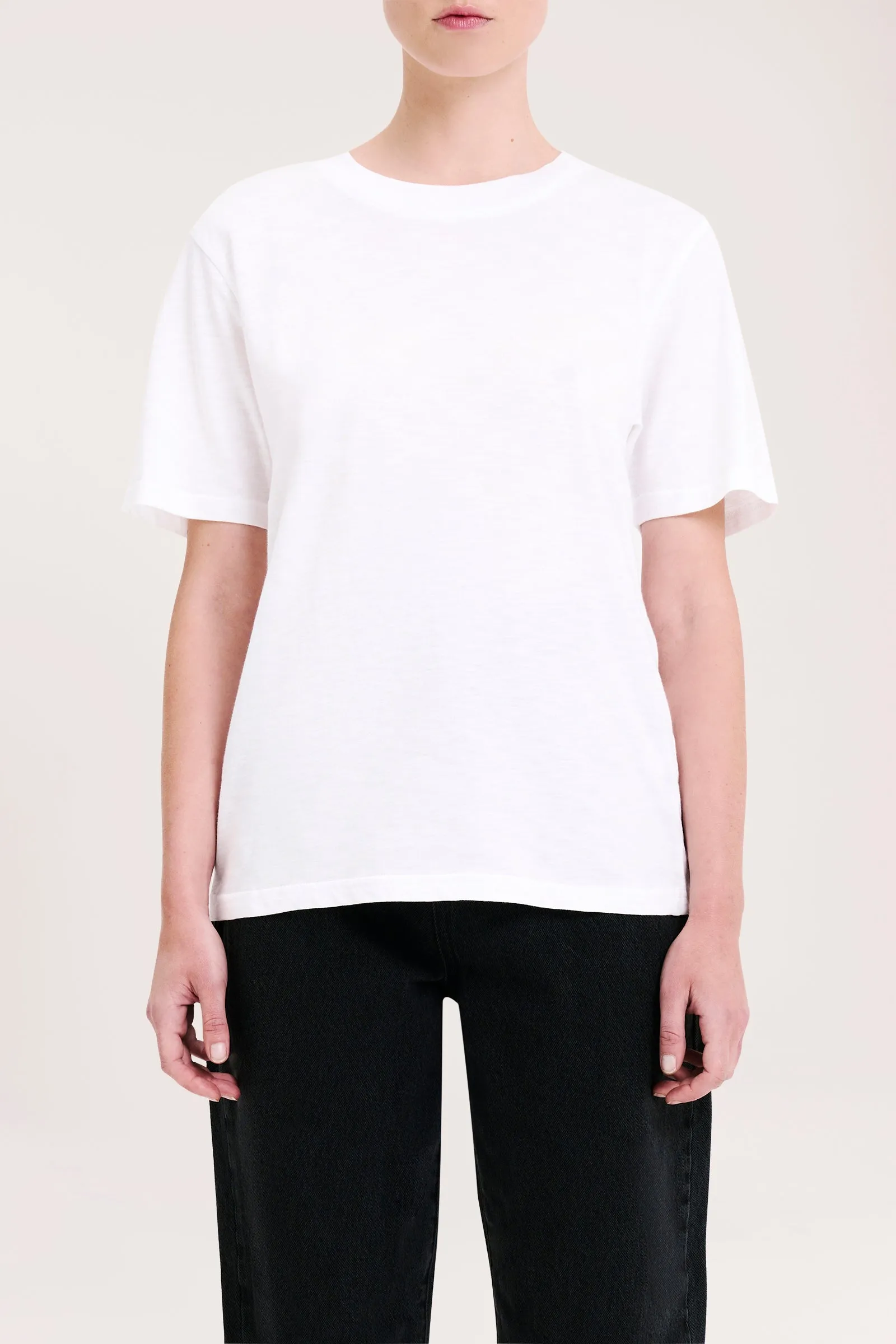 ORGANIC SLUB TEE sold by Nude Lucy product image thumbnail 2